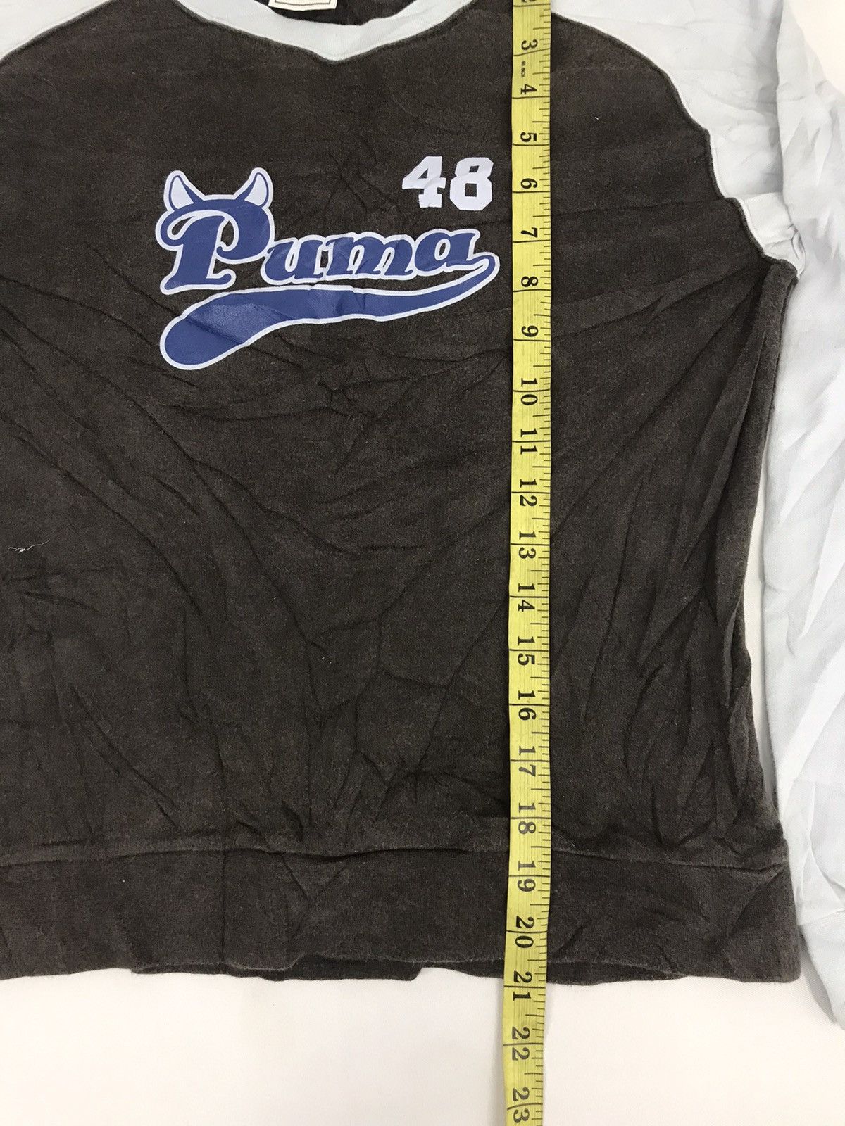 Puma Puma Big Logo Spell Out Longsleeve Tee Athletic Size S / US 4 / IT 40 - 6 Thumbnail