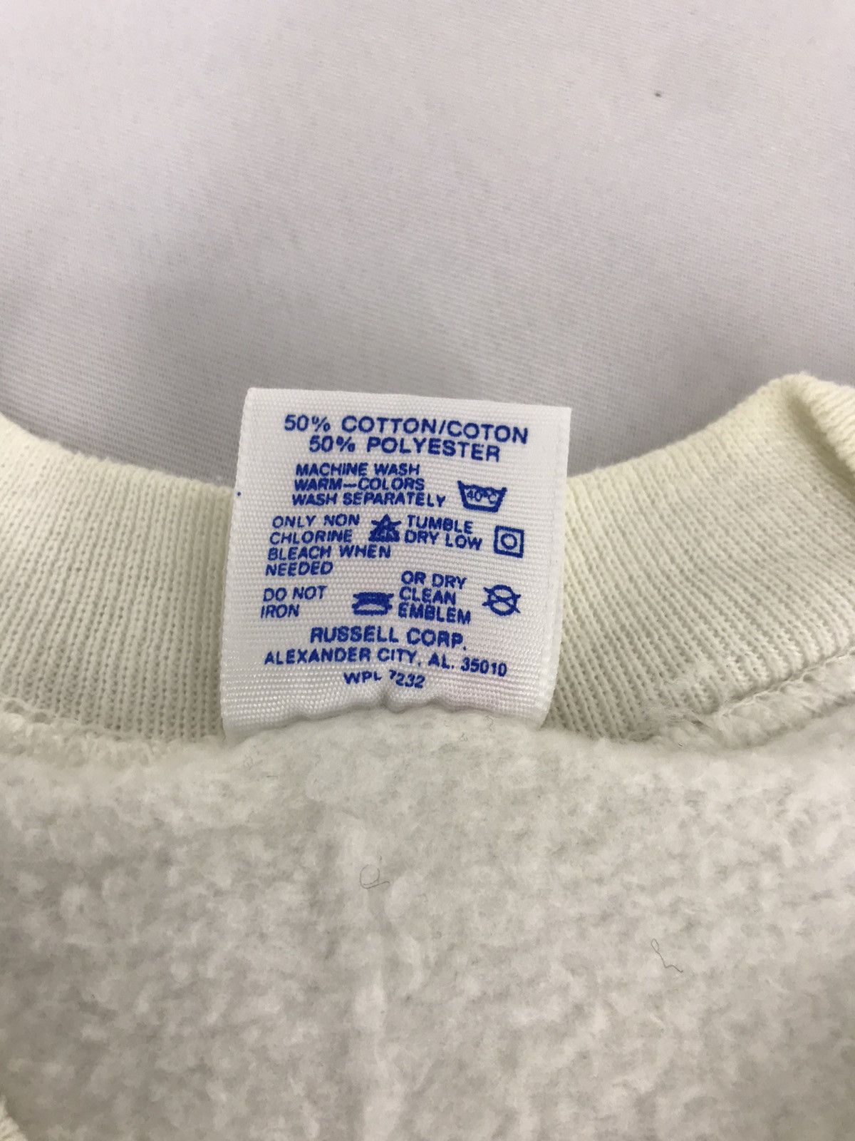 Jerzees Sarasota Yatch Club Sweatshirt Big Anchor Logo Spell Out Size US L / EU 52-54 / 3 - 4 Thumbnail