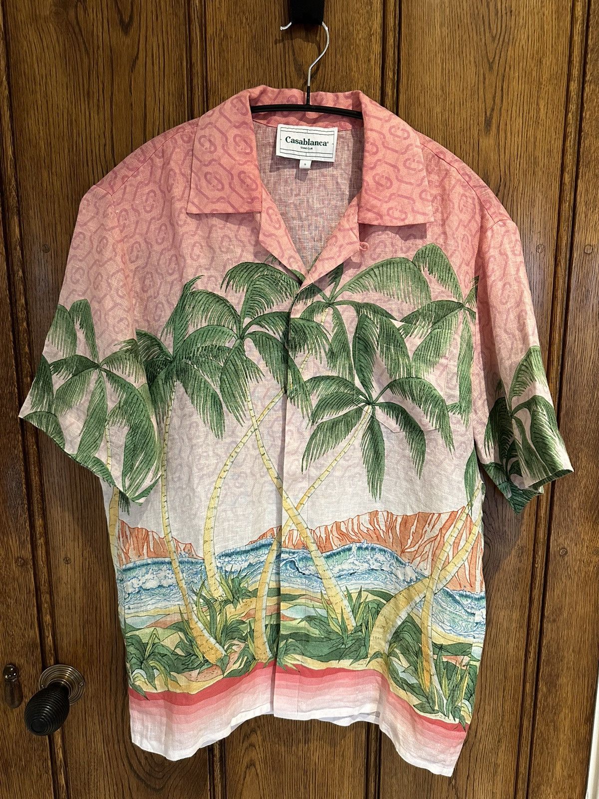 Casablanca Casablanca rare palm tree camp collar Hawaiian shirt Size US S / EU 44-46 / 1 - 5 Thumbnail