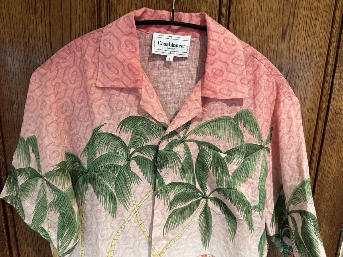 Casablanca Casablanca rare palm tree camp collar Hawaiian shirt Size US S / EU 44-46 / 1 - 15 Thumbnail