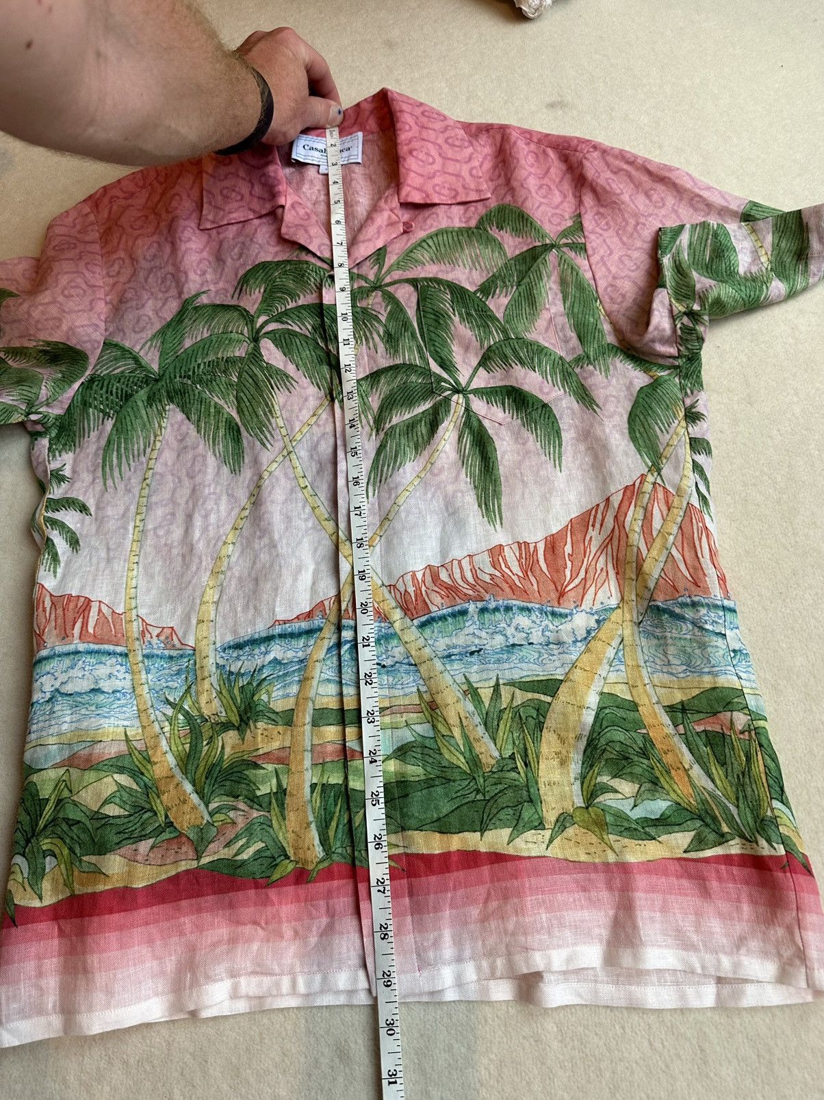 Casablanca Casablanca rare palm tree camp collar Hawaiian shirt Size US S / EU 44-46 / 1 - 8 Thumbnail