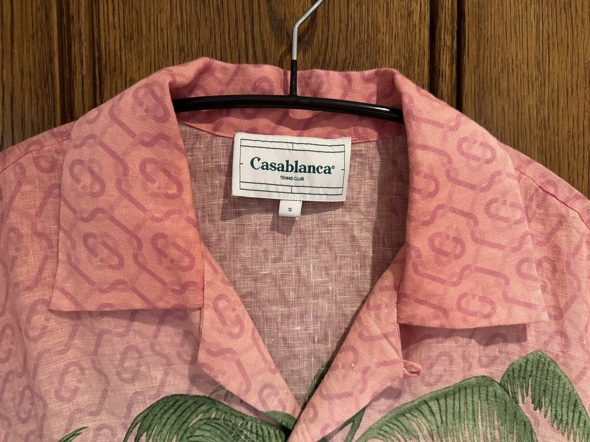 Casablanca Casablanca rare palm tree camp collar Hawaiian shirt Size US S / EU 44-46 / 1 - 18 Thumbnail