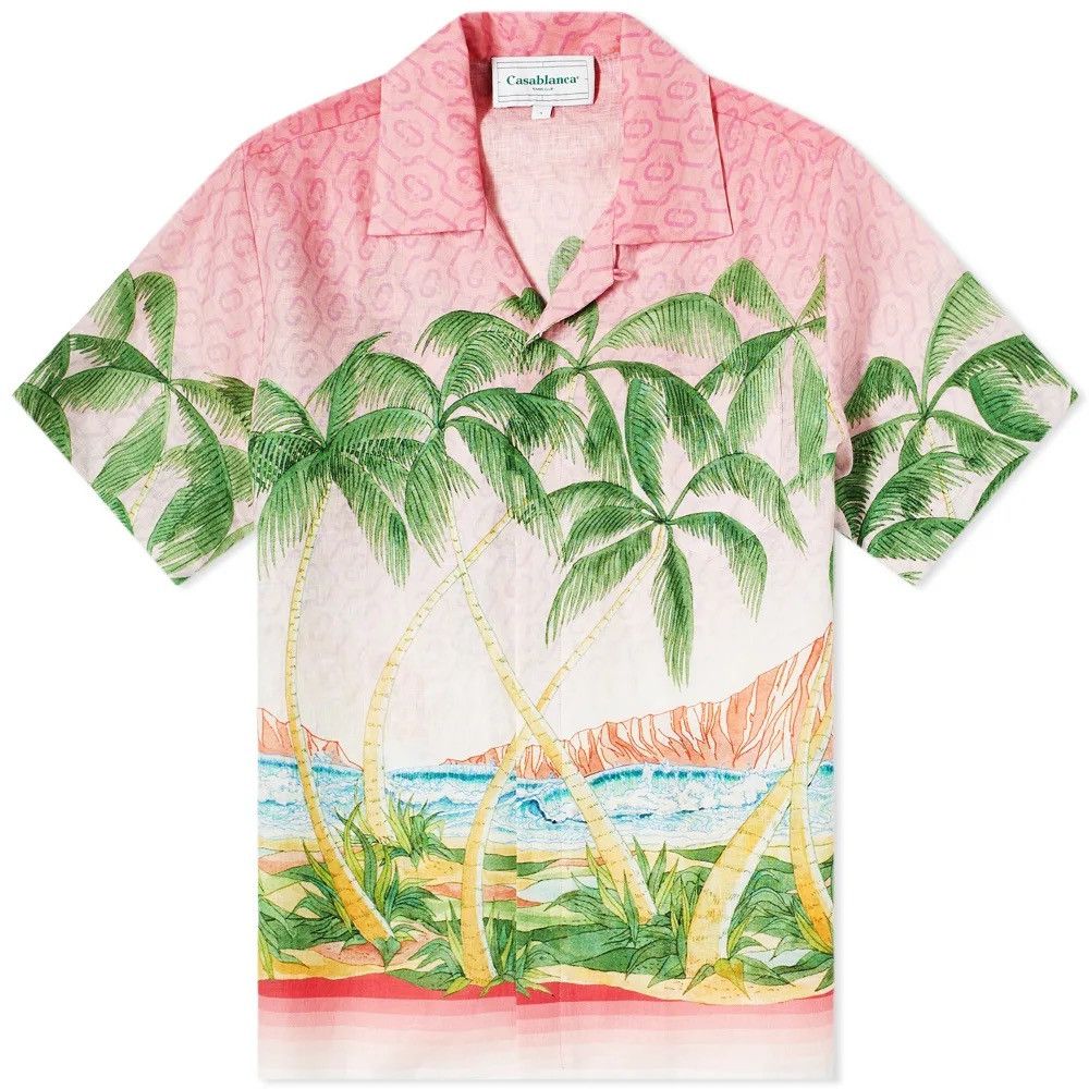 Casablanca Casablanca rare palm tree camp collar Hawaiian shirt Size US S / EU 44-46 / 1 - 1 Thumbnail