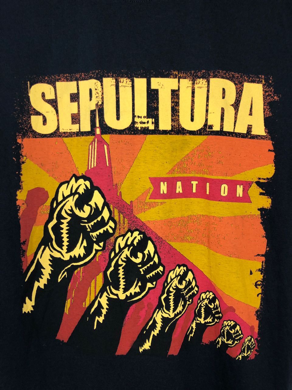 Band Tees Men’s Sepultura t-shirts vintage big logo size M Size US M / EU 48-50 / 2 - 3 Thumbnail