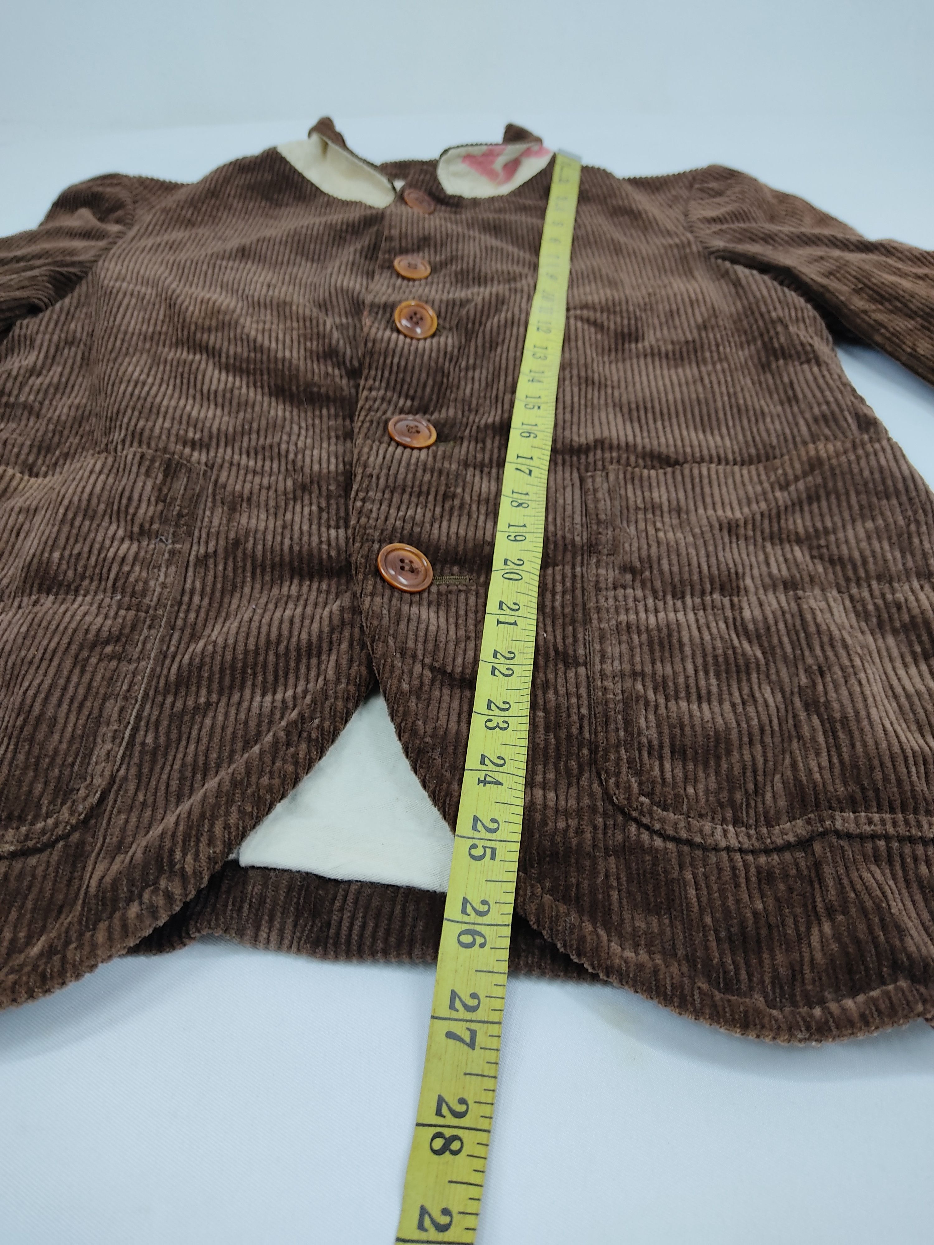 Japanese Brand J S Homestead Worker Corduroy Jacket Double Pockets Size US S / EU 44-46 / 1 - 7 Thumbnail