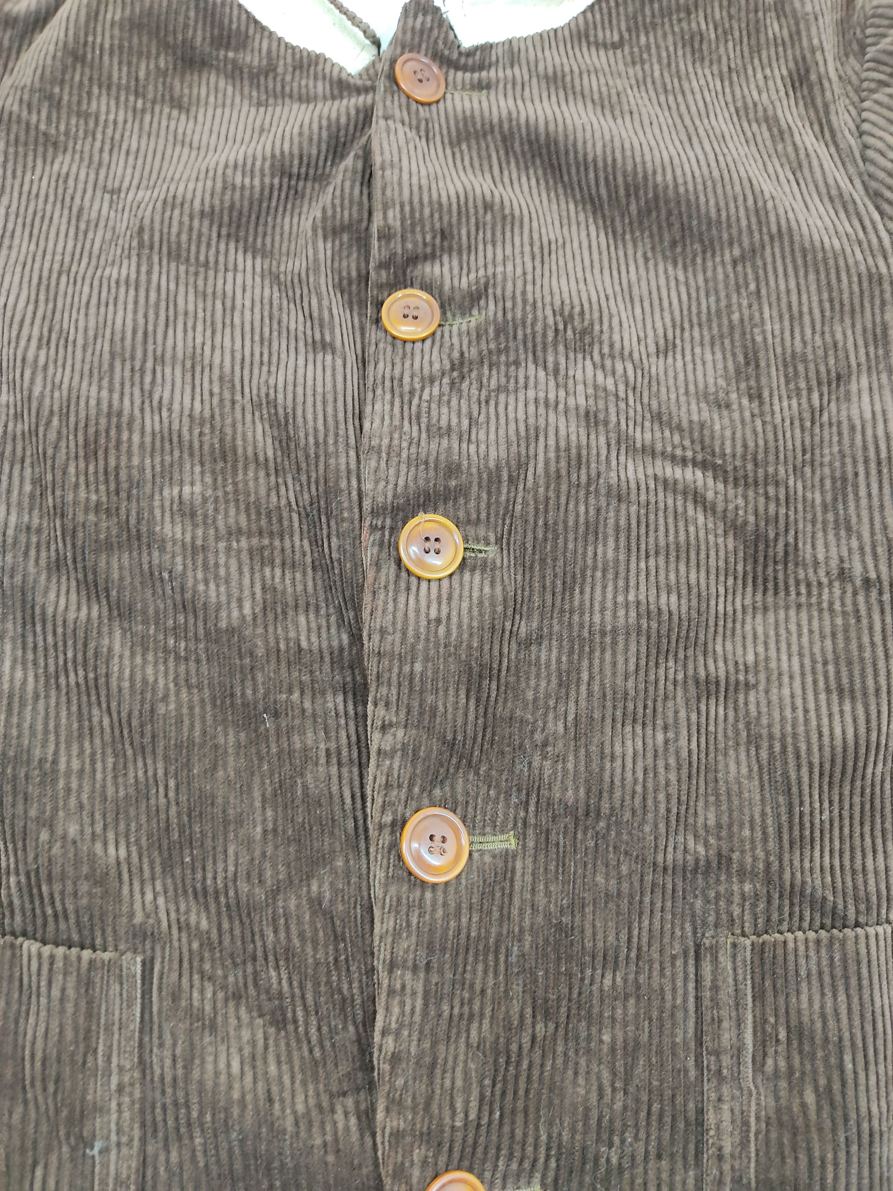 Japanese Brand J S Homestead Worker Corduroy Jacket Double Pockets Size US S / EU 44-46 / 1 - 4 Thumbnail