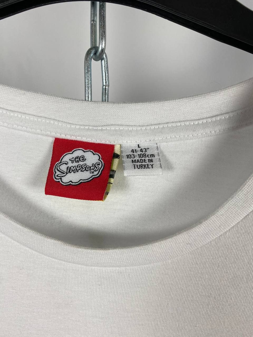 The Simpsons The Simpsons big logo white size L Size US L / EU 52-54 / 3 - 3 Thumbnail