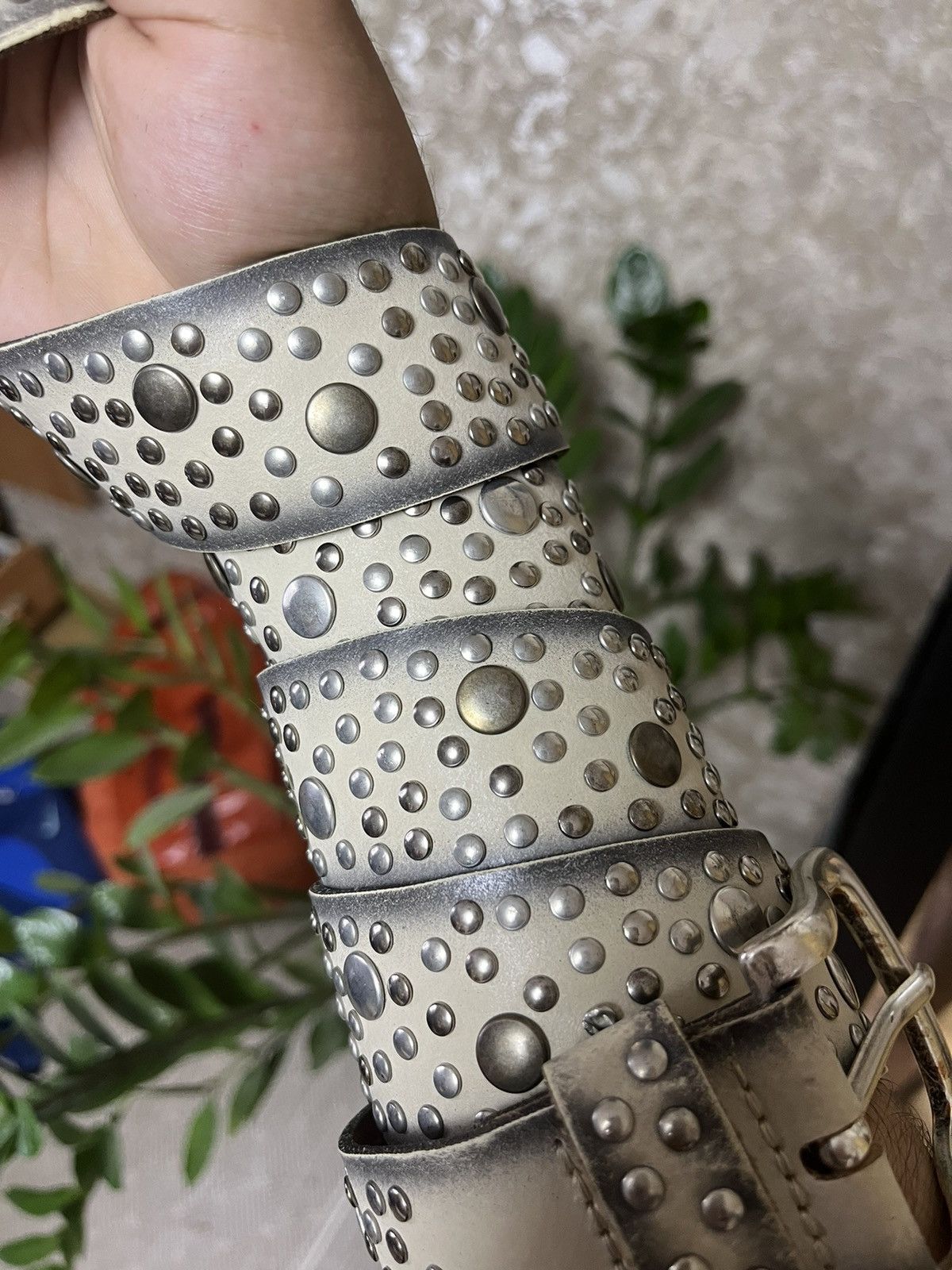Vintage Vintage Opium 90s Japanese Metal B.B. Simon Goth Y2K belt Size ONE SIZE - 2 Thumbnail