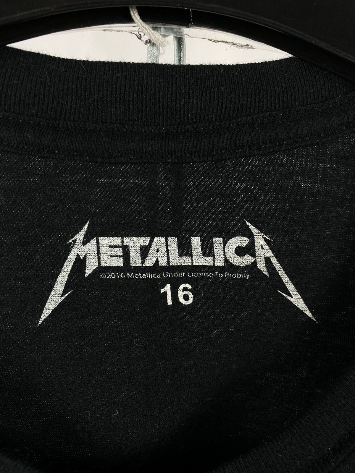 Band Tees Metallica T-shirts big logo band tee rock tee metal size M Size US M / EU 48-50 / 2 - 4 Thumbnail