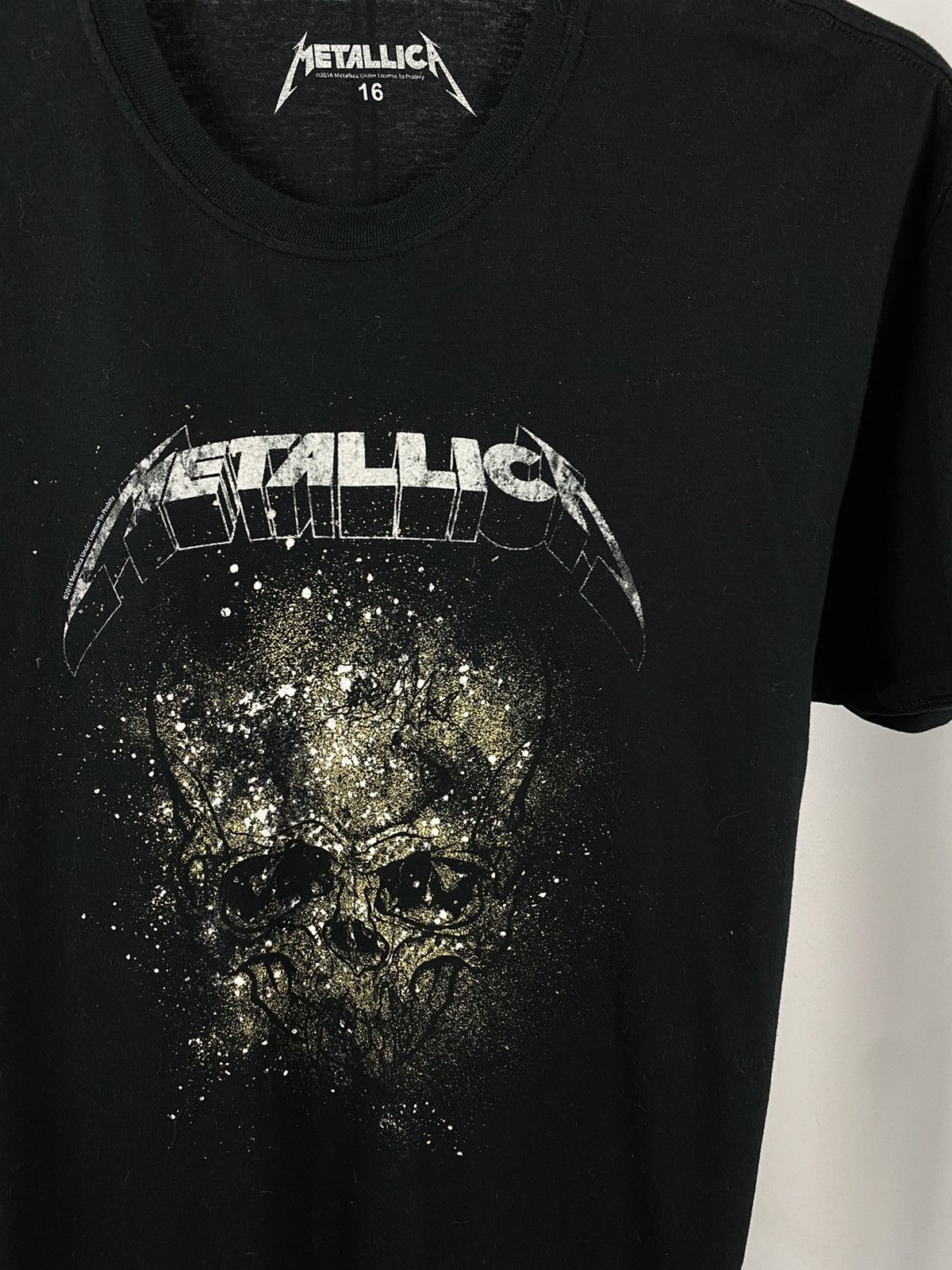 Band Tees Metallica T-shirts big logo band tee rock tee metal size M Size US M / EU 48-50 / 2 - 3 Thumbnail