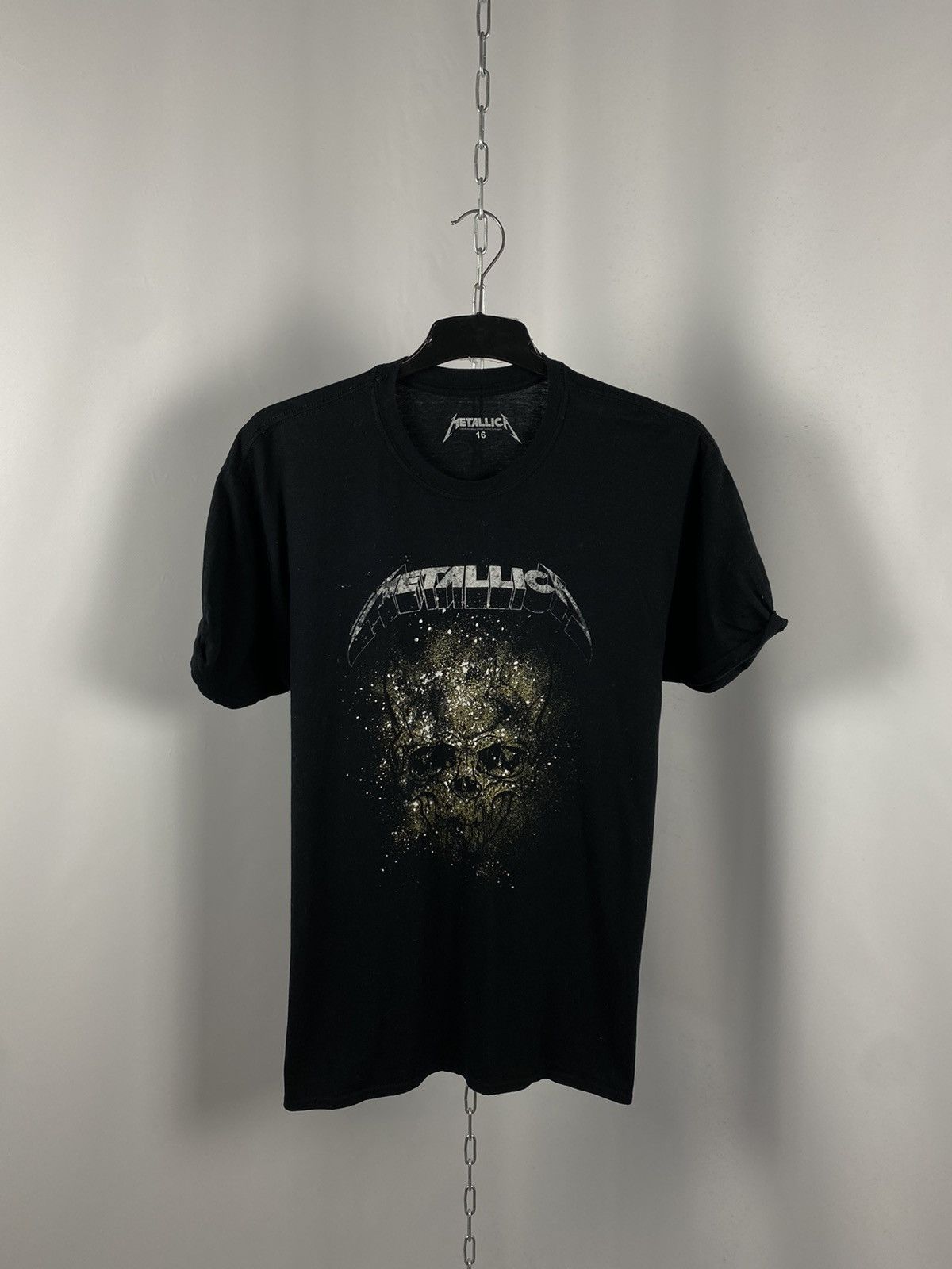 Band Tees Metallica T-shirts big logo band tee rock tee metal size M Size US M / EU 48-50 / 2 - 1 Thumbnail
