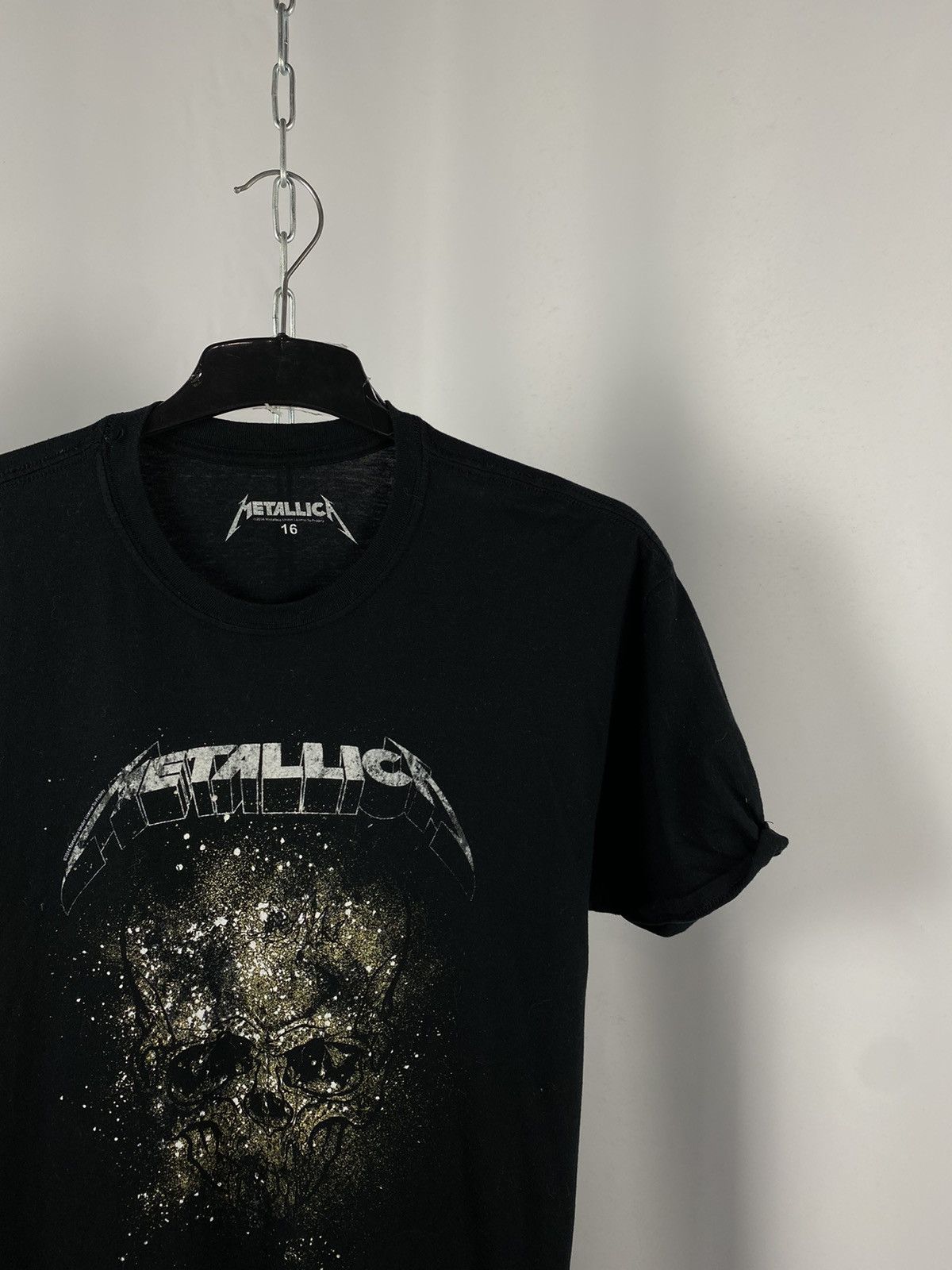 Band Tees Metallica T-shirts big logo band tee rock tee metal size M Size US M / EU 48-50 / 2 - 2 Thumbnail