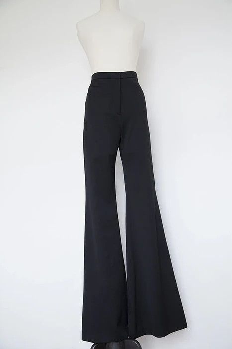 Balmain 2015 black flared pants Size 26" / US 2 / IT 38 - 3 Thumbnail