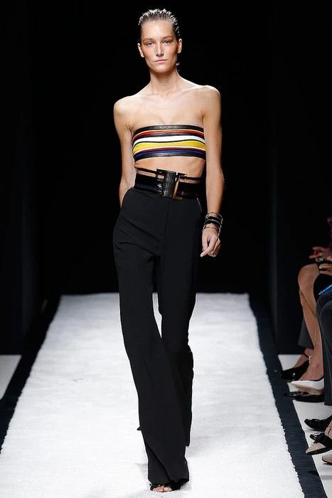 Balmain 2015 black flared pants Size 26" / US 2 / IT 38 - 9 Thumbnail