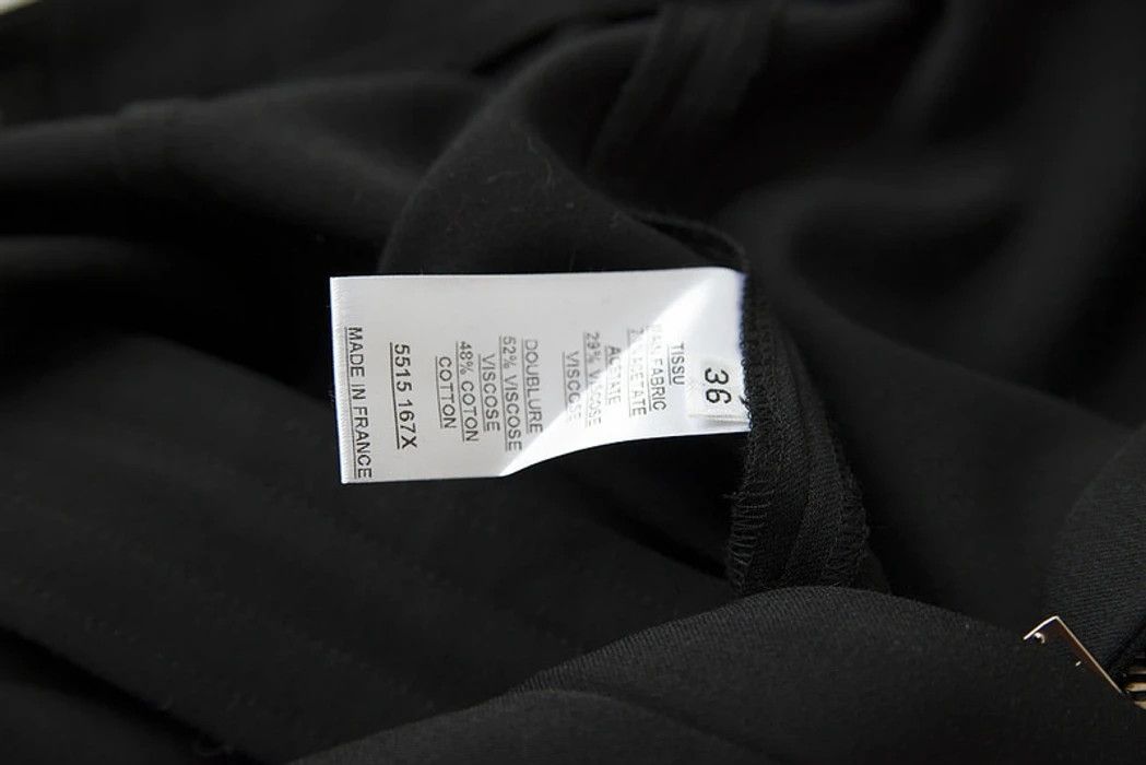 Balmain 2015 black flared pants Size 26" / US 2 / IT 38 - 8 Thumbnail