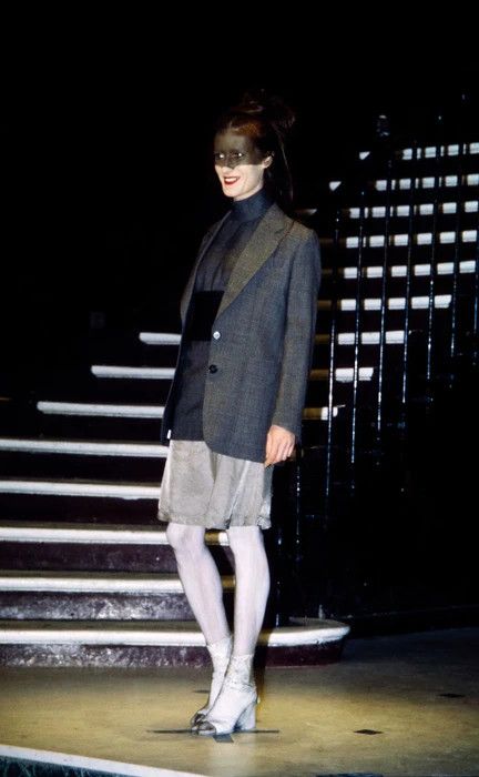 Maison Margiela AW96 blue top Size S / US 4 / IT 40 - 1 Thumbnail