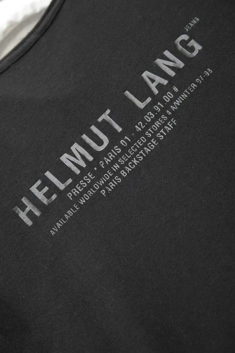 Helmut Lang AW97 Rubber cross t-shirt Size L / US 10 / IT 46 - 5 Thumbnail