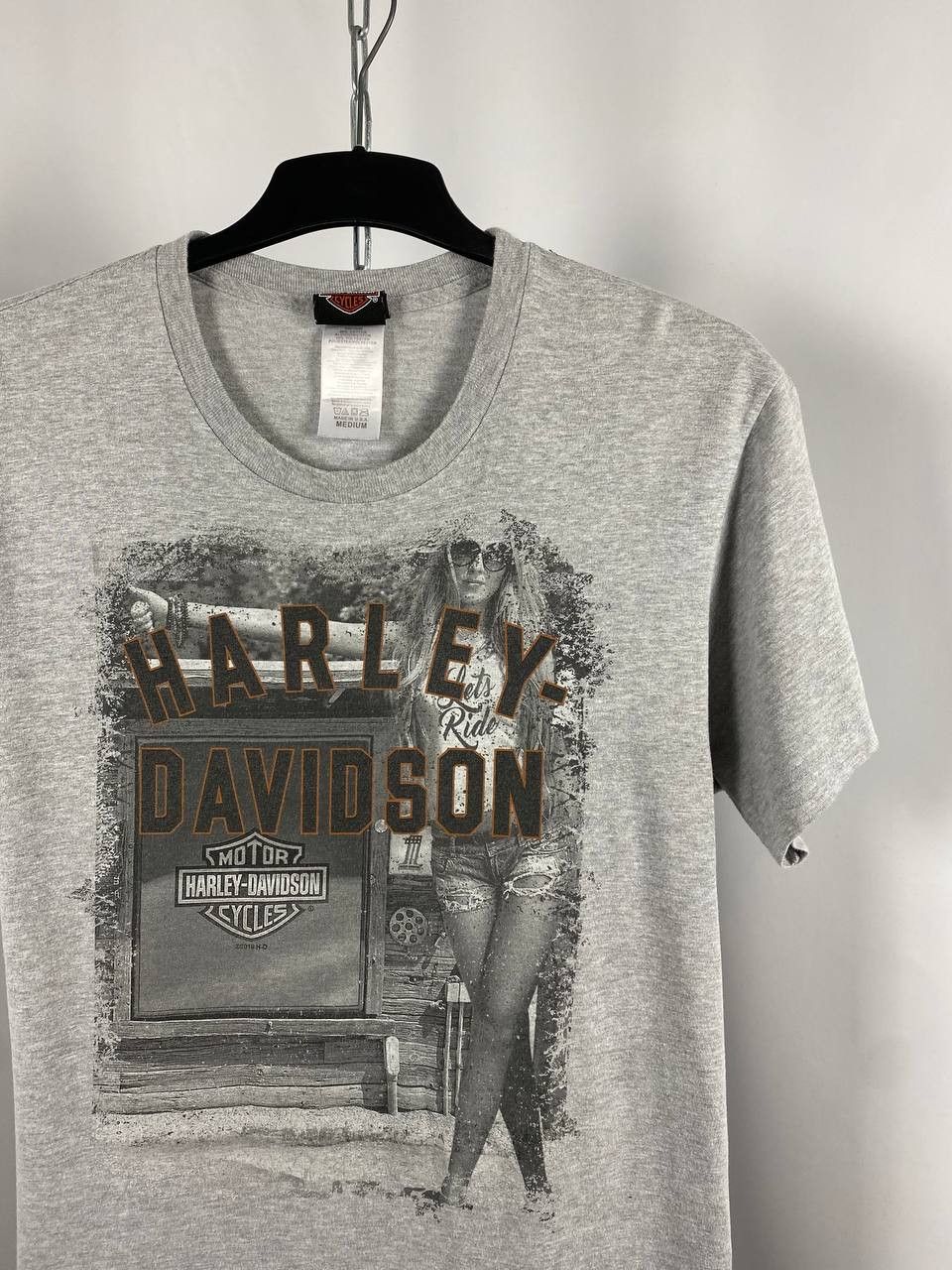 Harley Davidson Harley-Davidson vintage made in USA T-shirts size M Size US M / EU 48-50 / 2 - 2 Thumbnail