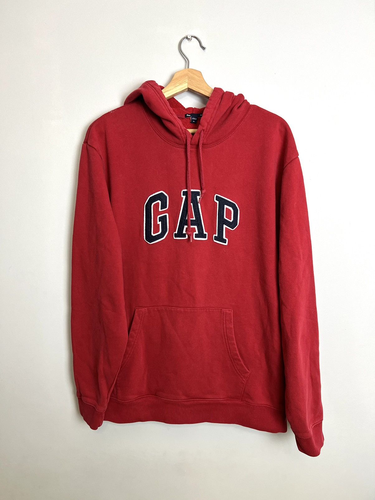 Vintage Gap Spell Out Logo Y2K Hoodie Hype Streetwear