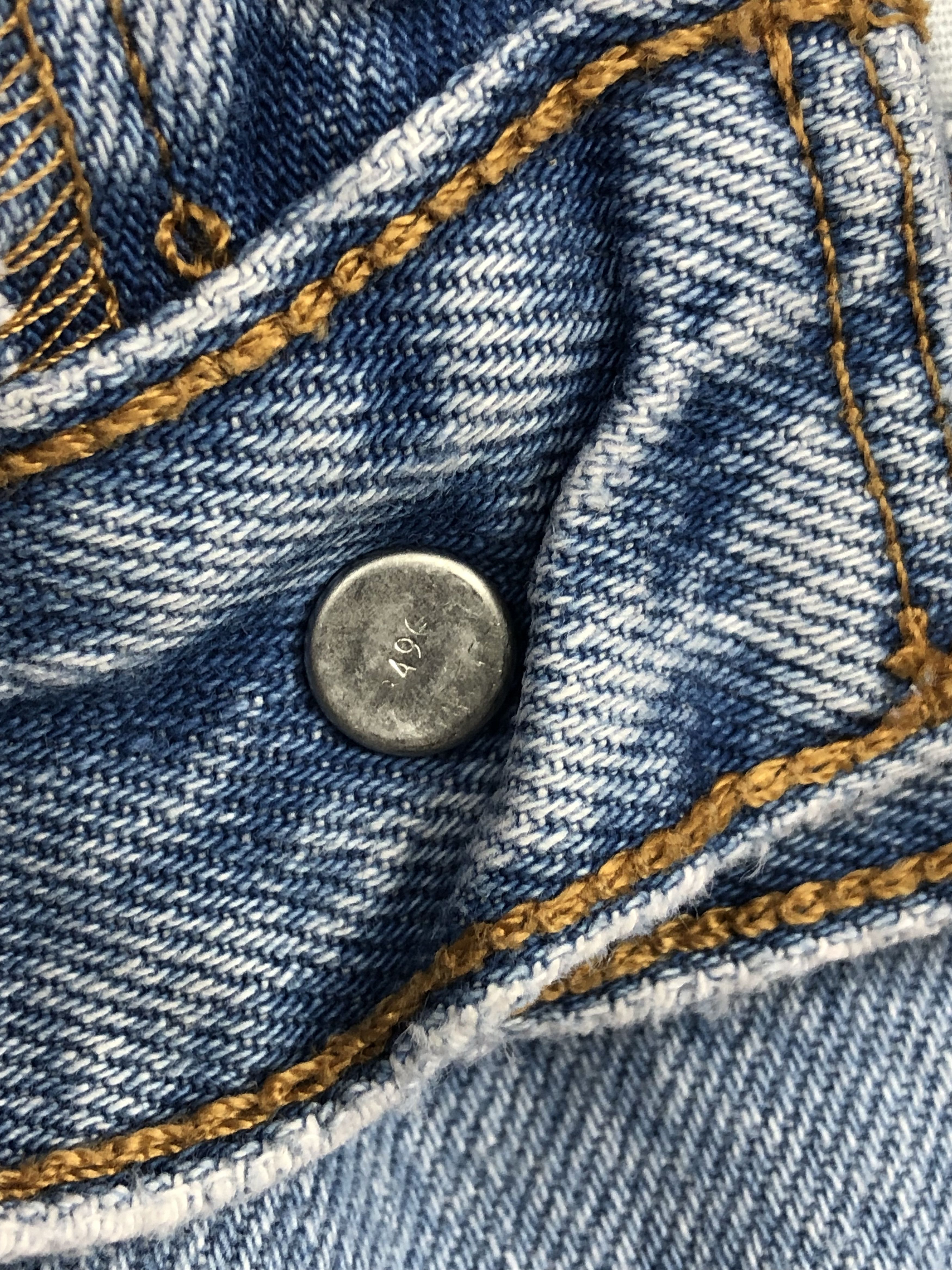 Levi's × Vintage Vintage Distressed Levis 501 Faded Blue Jeans Size US 28 / EU 44 - 16 Thumbnail