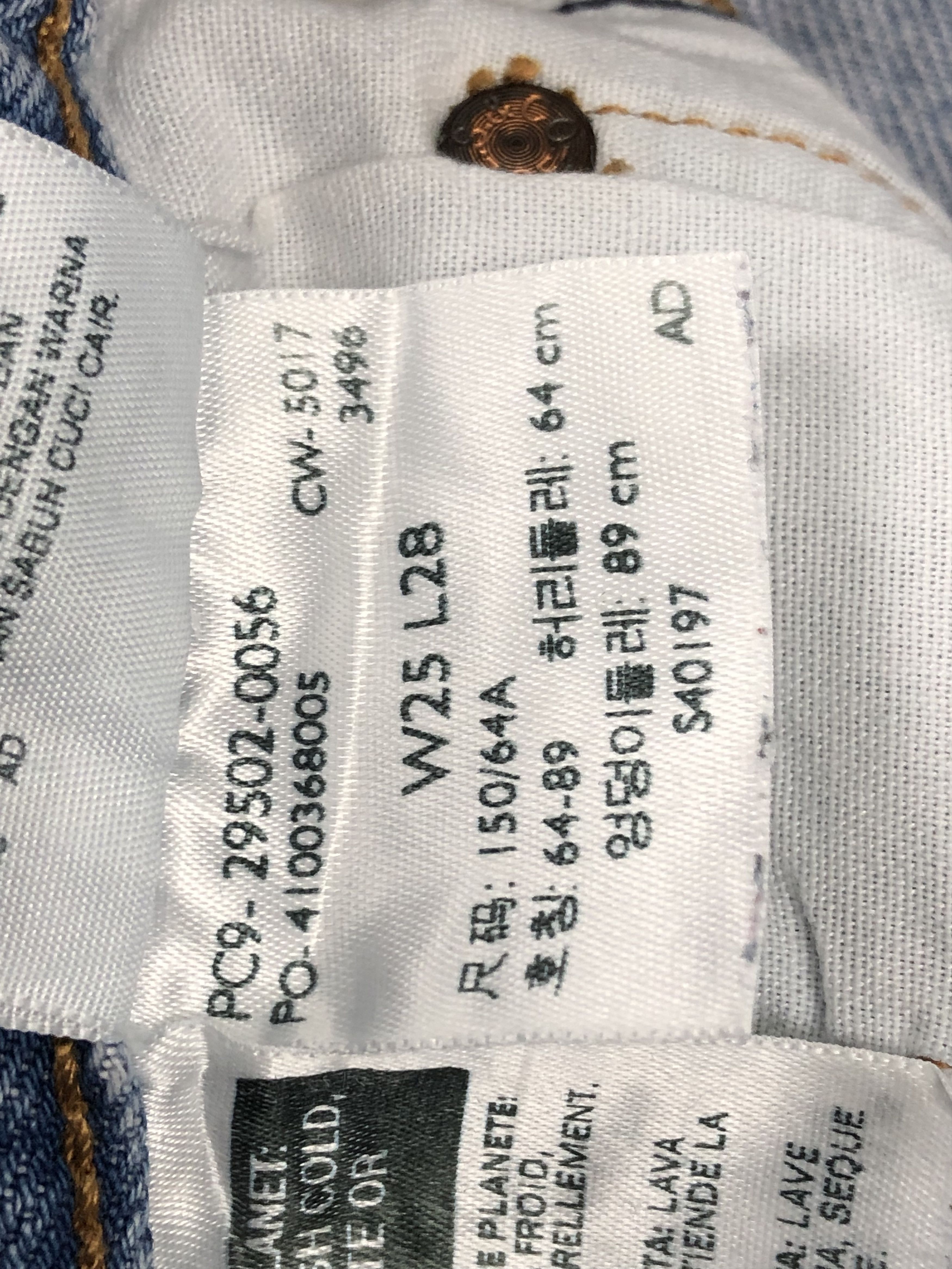 Levi's × Vintage Vintage Distressed Levis 501 Faded Blue Jeans Size US 28 / EU 44 - 10 Thumbnail