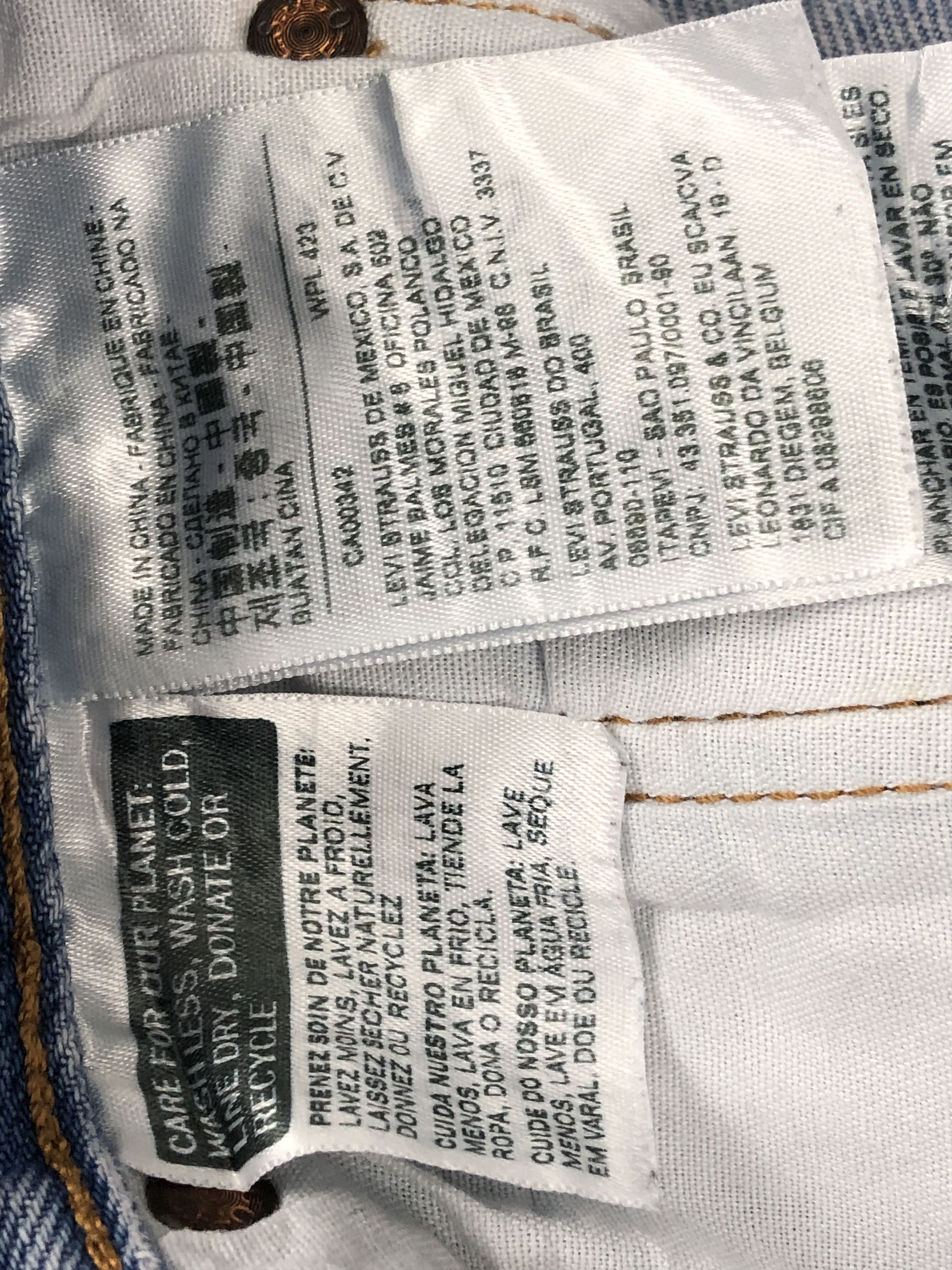 Levi's × Vintage Vintage Distressed Levis 501 Faded Blue Jeans Size US 28 / EU 44 - 9 Thumbnail