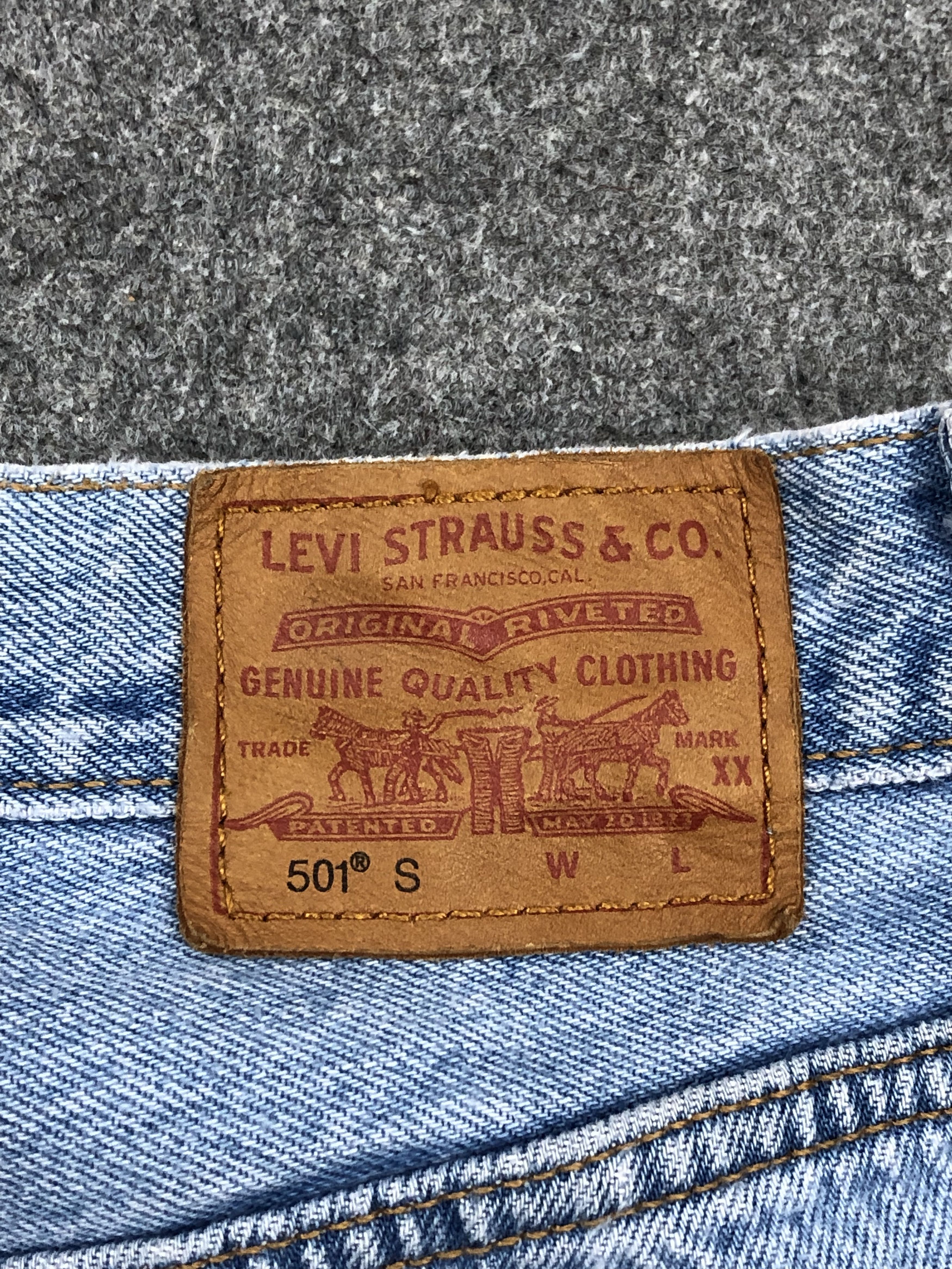 Levi's × Vintage Vintage Distressed Levis 501 Faded Blue Jeans Size US 28 / EU 44 - 5 Thumbnail