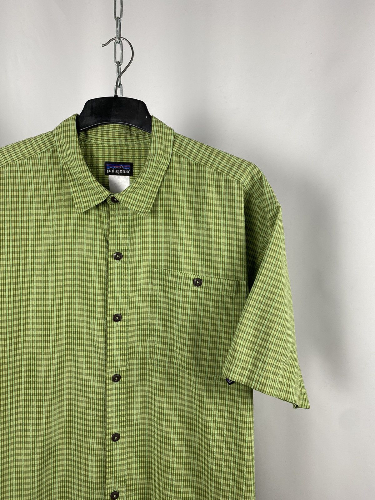 Patagonia Patagonia shirts short sleeve green size XL Size US XL / EU 56 / 4 - 2 Thumbnail