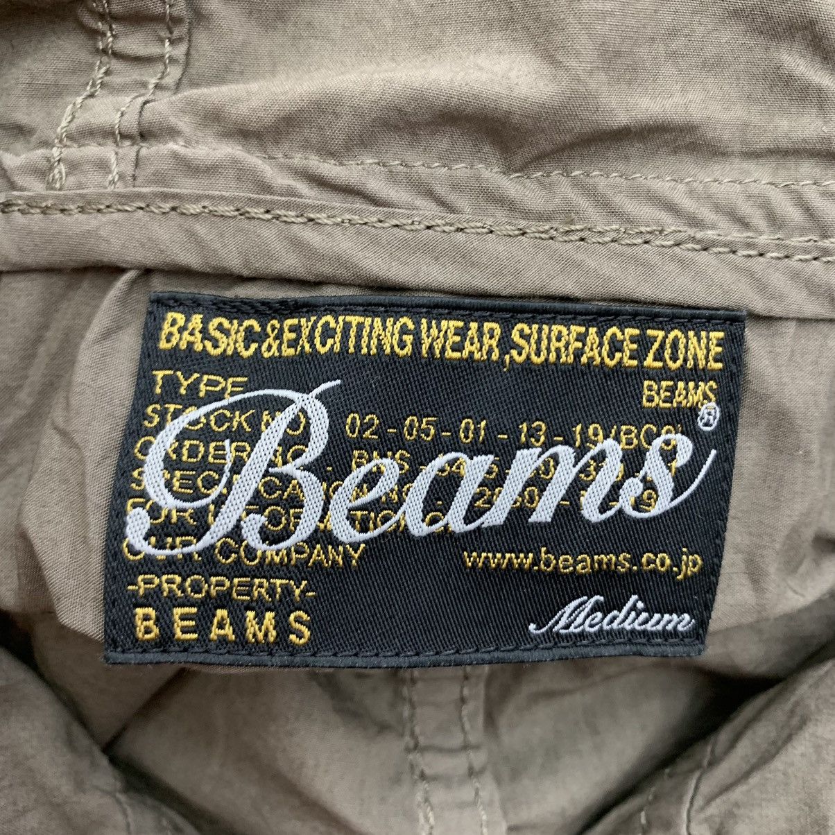 Beams Plus × Japanese Brand Vintage Japanese Brand Beams Surface Zone Hoodie Jacket Size US M / EU 48-50 / 2 - 5 Thumbnail