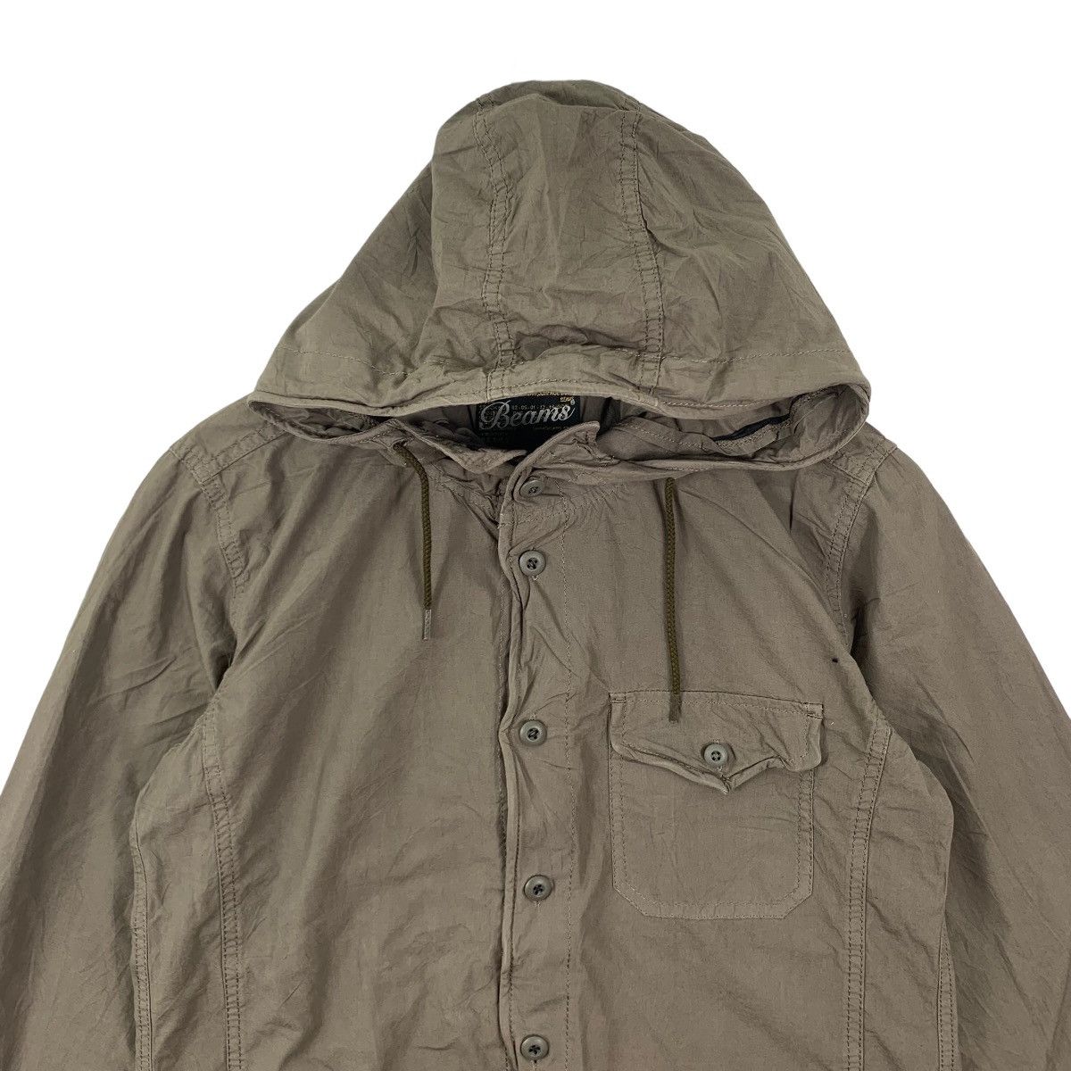 Beams Plus × Japanese Brand Vintage Japanese Brand Beams Surface Zone Hoodie Jacket Size US M / EU 48-50 / 2 - 2 Thumbnail