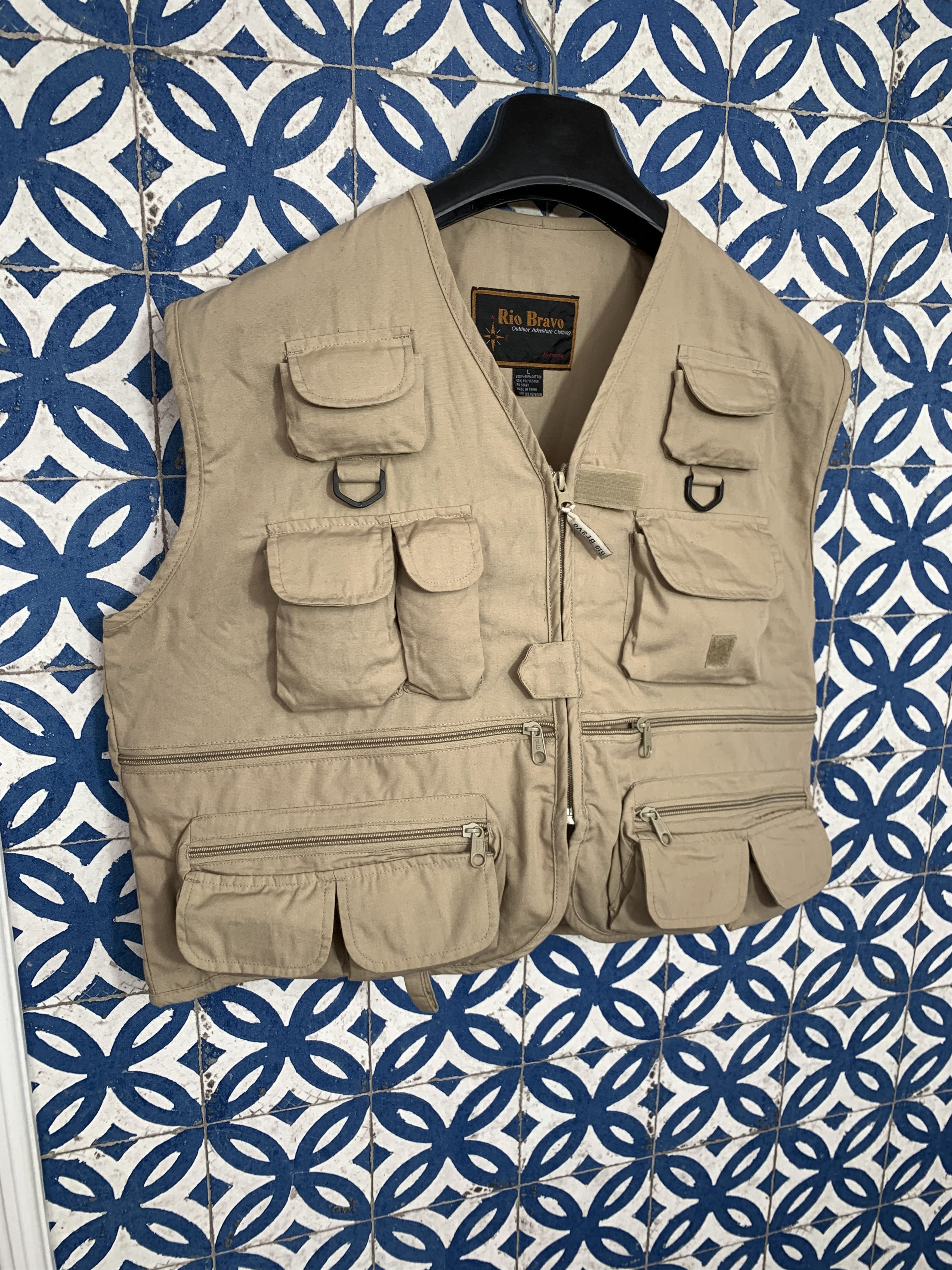 Japanese Brand × Vintage Vintage Rio Bravo Military Hikking Vest Size US L / EU 52-54 / 3 - 6 Thumbnail
