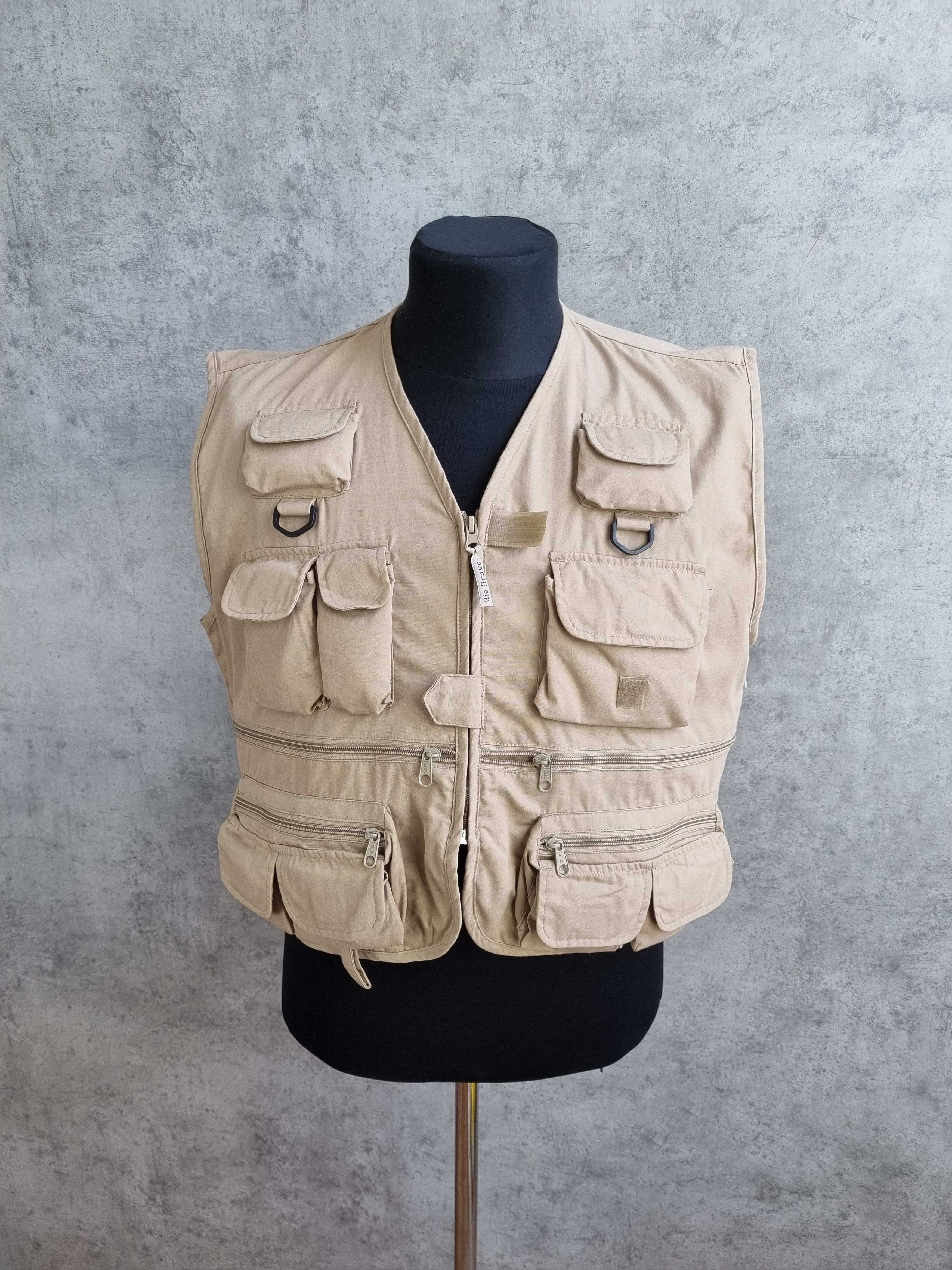 Japanese Brand × Vintage Vintage Rio Bravo Military Hikking Vest Size US L / EU 52-54 / 3 - 2 Thumbnail