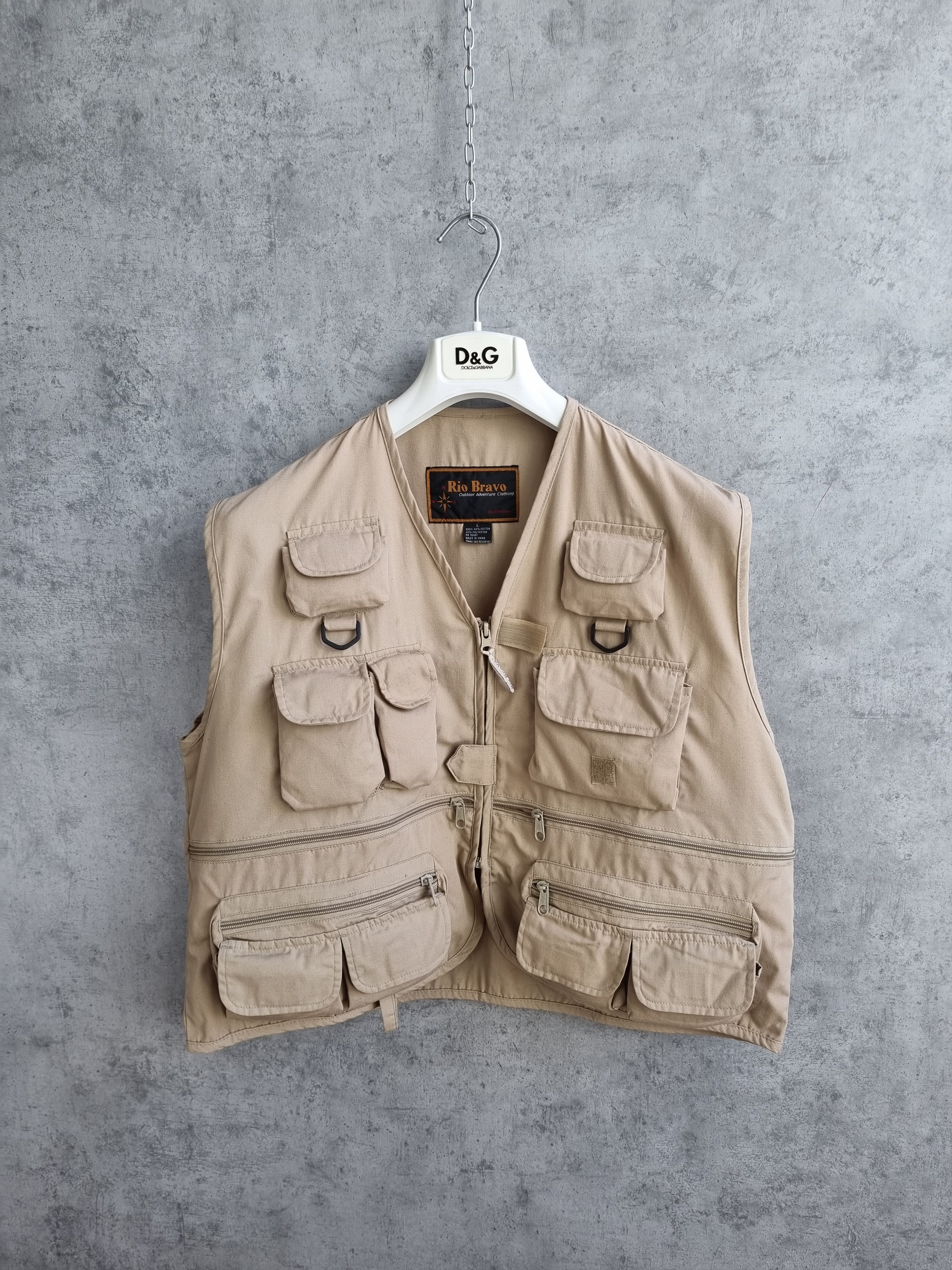 Japanese Brand × Vintage Vintage Rio Bravo Military Hikking Vest Size US L / EU 52-54 / 3 - 3 Thumbnail