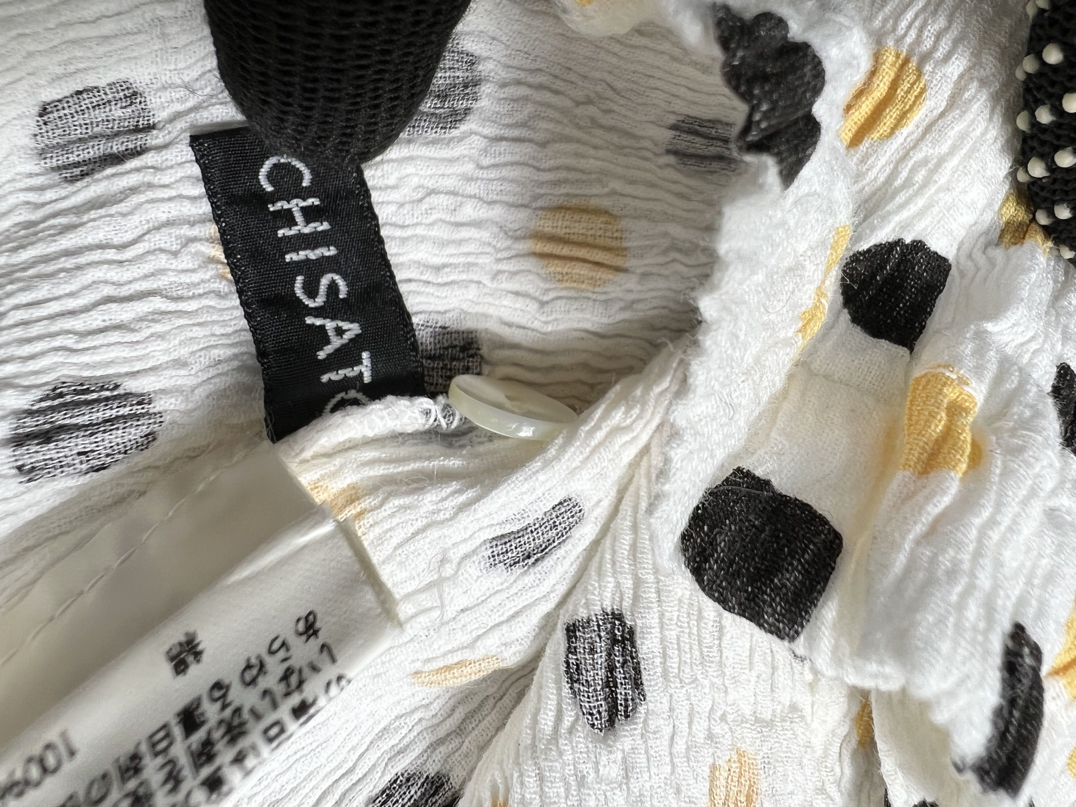 Tsumori Chisato Tsumori Chisato Polka Dot Pleat Shirt (S) GTMPT202 Size S / US 4 / IT 40 - 6 Thumbnail
