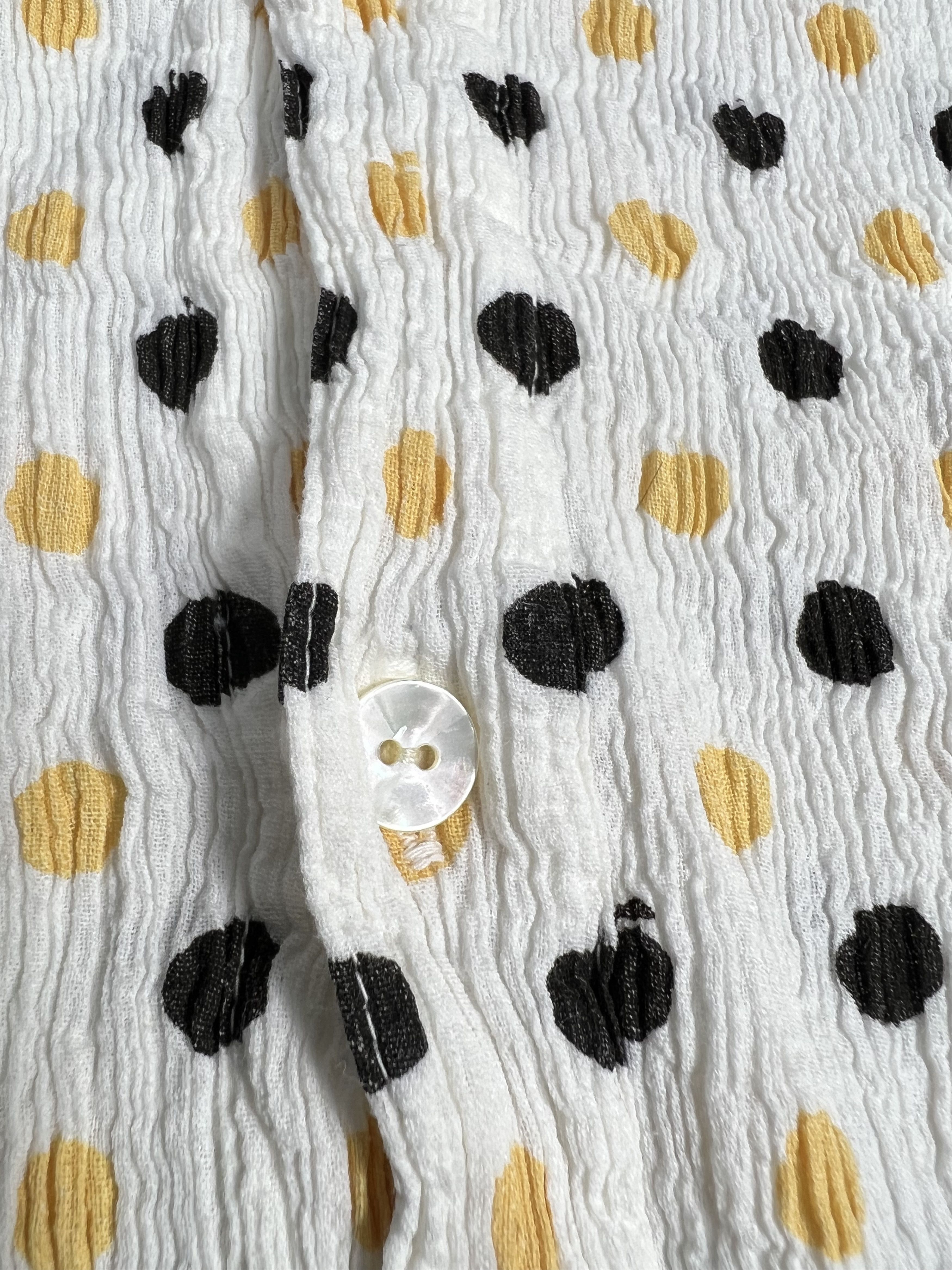 Tsumori Chisato Tsumori Chisato Polka Dot Pleat Shirt (S) GTMPT202 Size S / US 4 / IT 40 - 4 Thumbnail