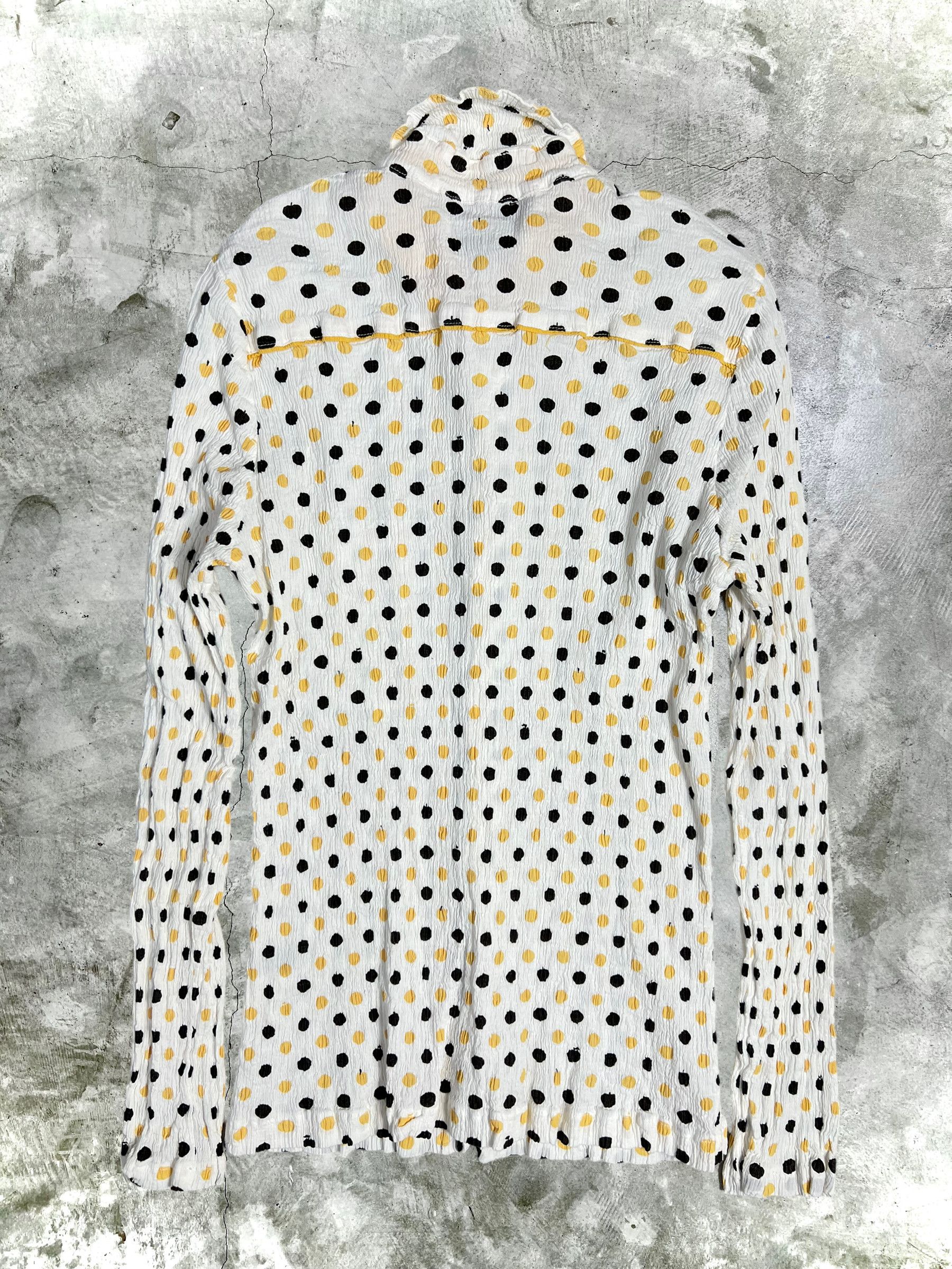 Tsumori Chisato Tsumori Chisato Polka Dot Pleat Shirt (S) GTMPT202 Size S / US 4 / IT 40 - 10 Thumbnail