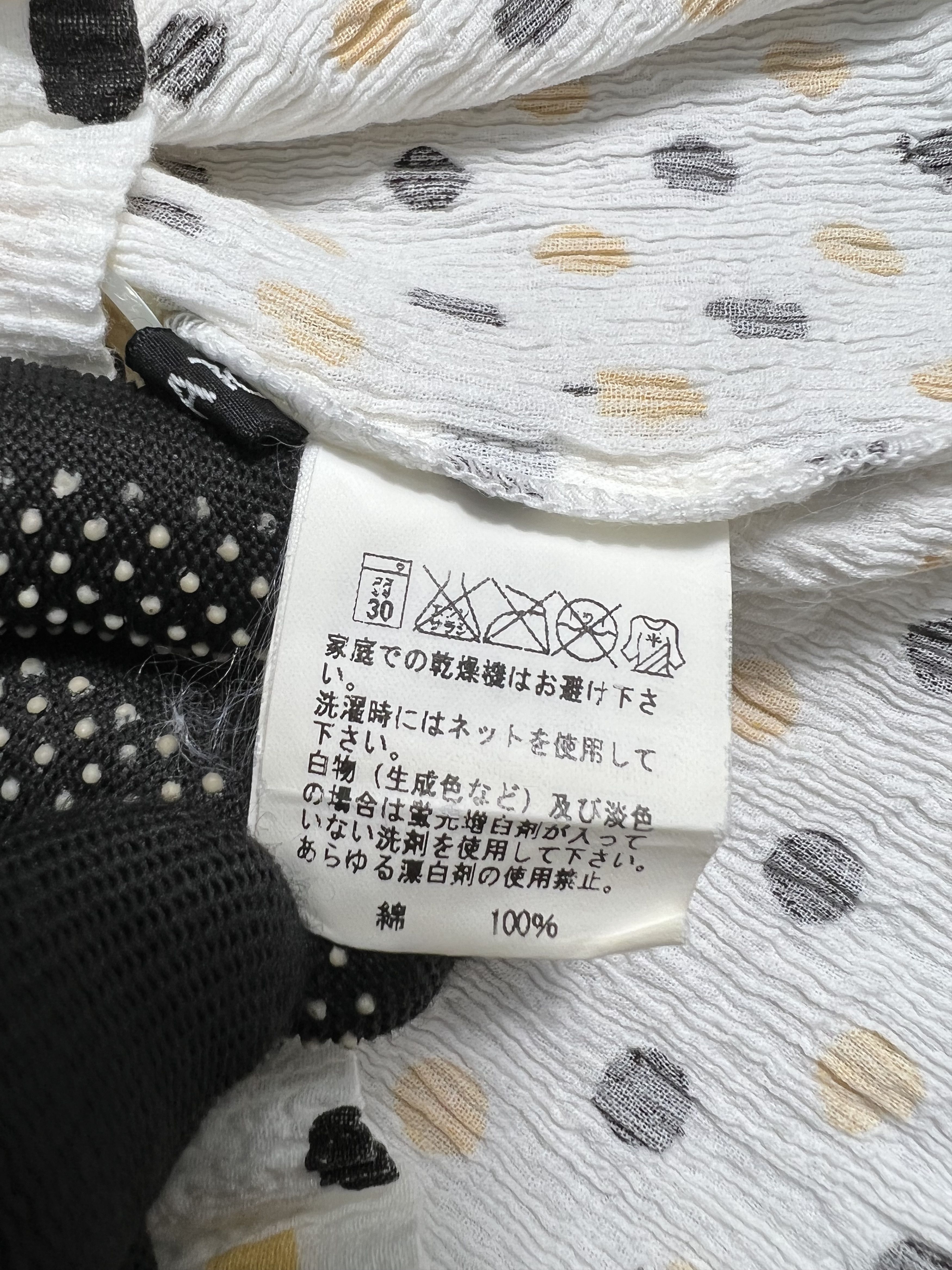 Tsumori Chisato Tsumori Chisato Polka Dot Pleat Shirt (S) GTMPT202 Size S / US 4 / IT 40 - 7 Thumbnail