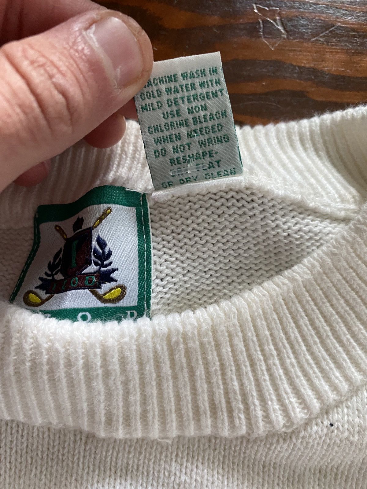 Izod Vintage 80’s Izod Golf Embroidery Big Image Knit Sweater Size US XL / EU 56 / 4 - 4 Thumbnail