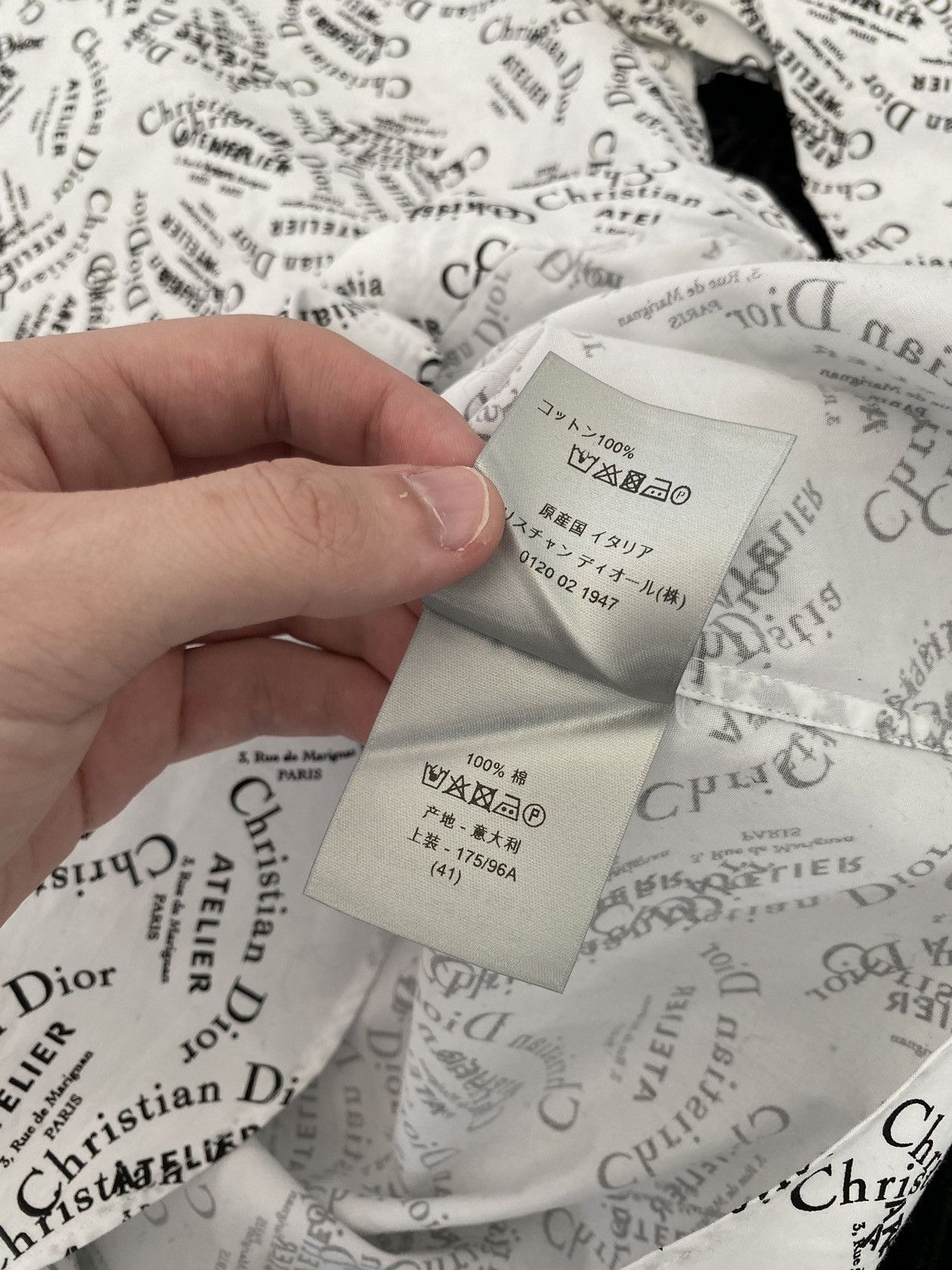 Dior Dior Atelier Shirt Size US L / EU 52-54 / 3 - 7 Thumbnail