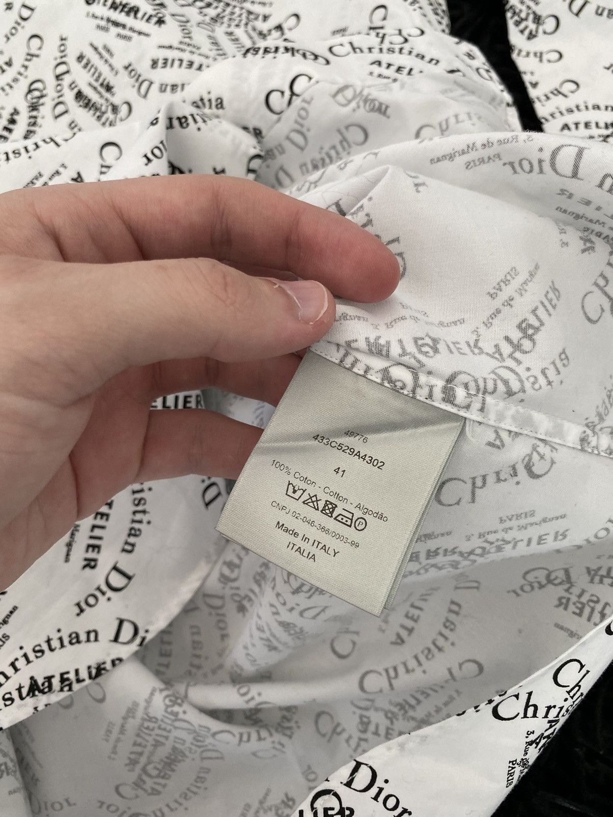 Dior Dior Atelier Shirt Size US L / EU 52-54 / 3 - 6 Thumbnail