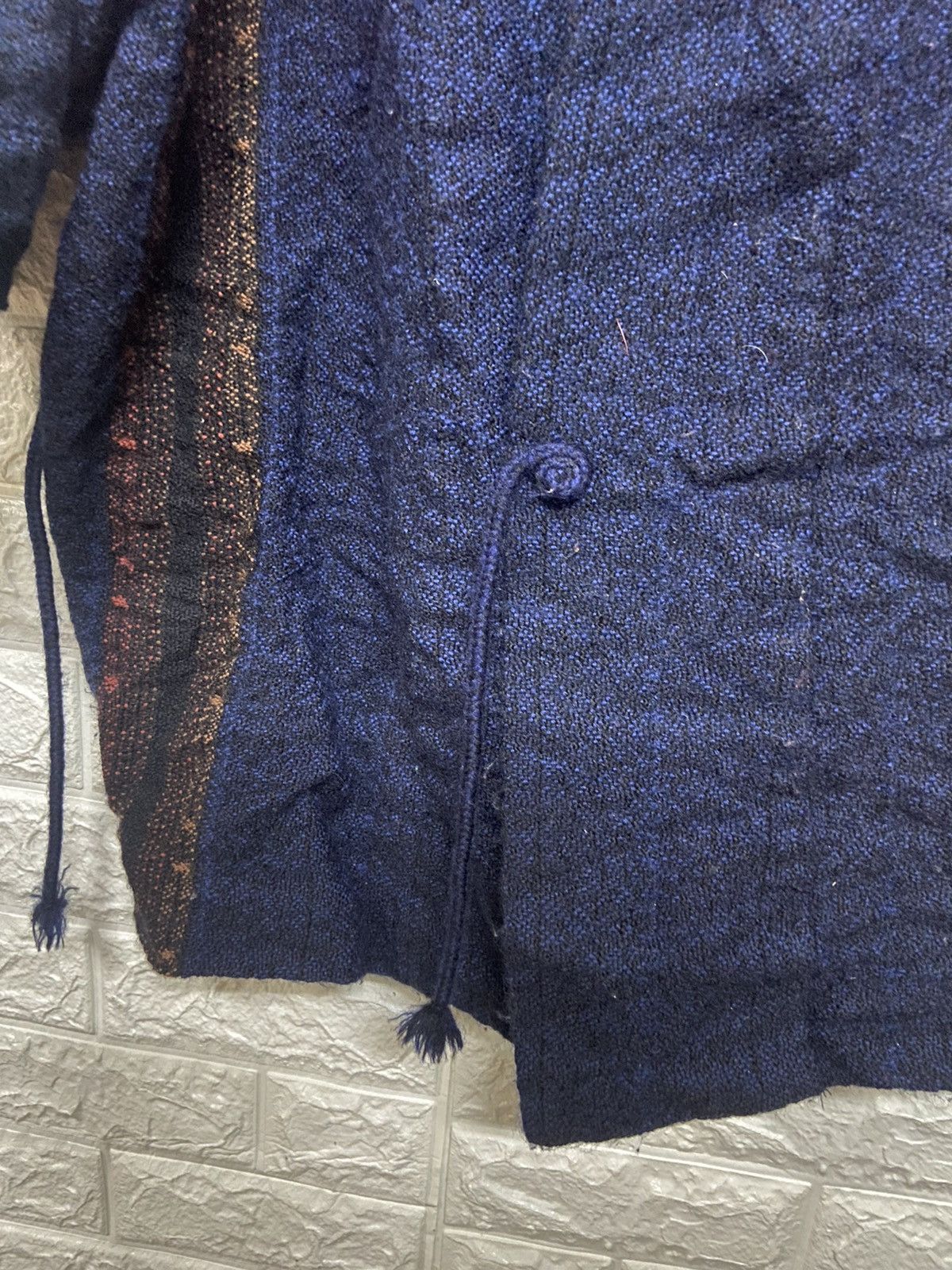 Vintage Vintage Wool Knit Kimono Noragi Jacket Made in Japan Size US L / EU 52-54 / 3 - 7 Thumbnail