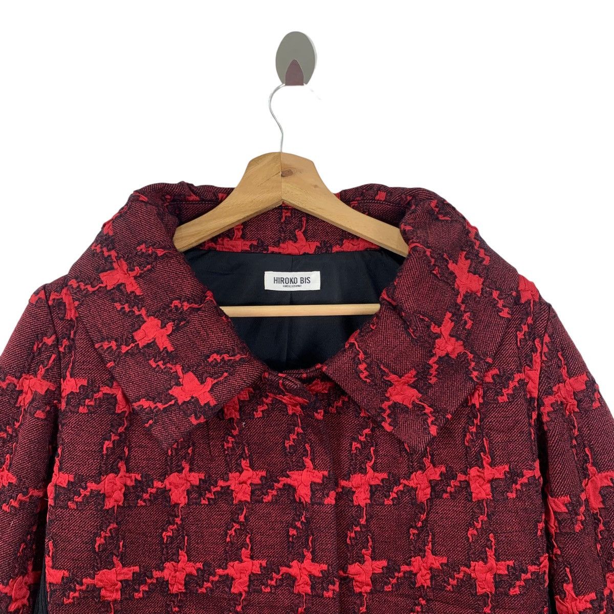 Japanese Brand × Vintage Vintage Hiroko Koshino Bis Women Dress Coat Size US M / EU 48-50 / 2 - 2 Thumbnail