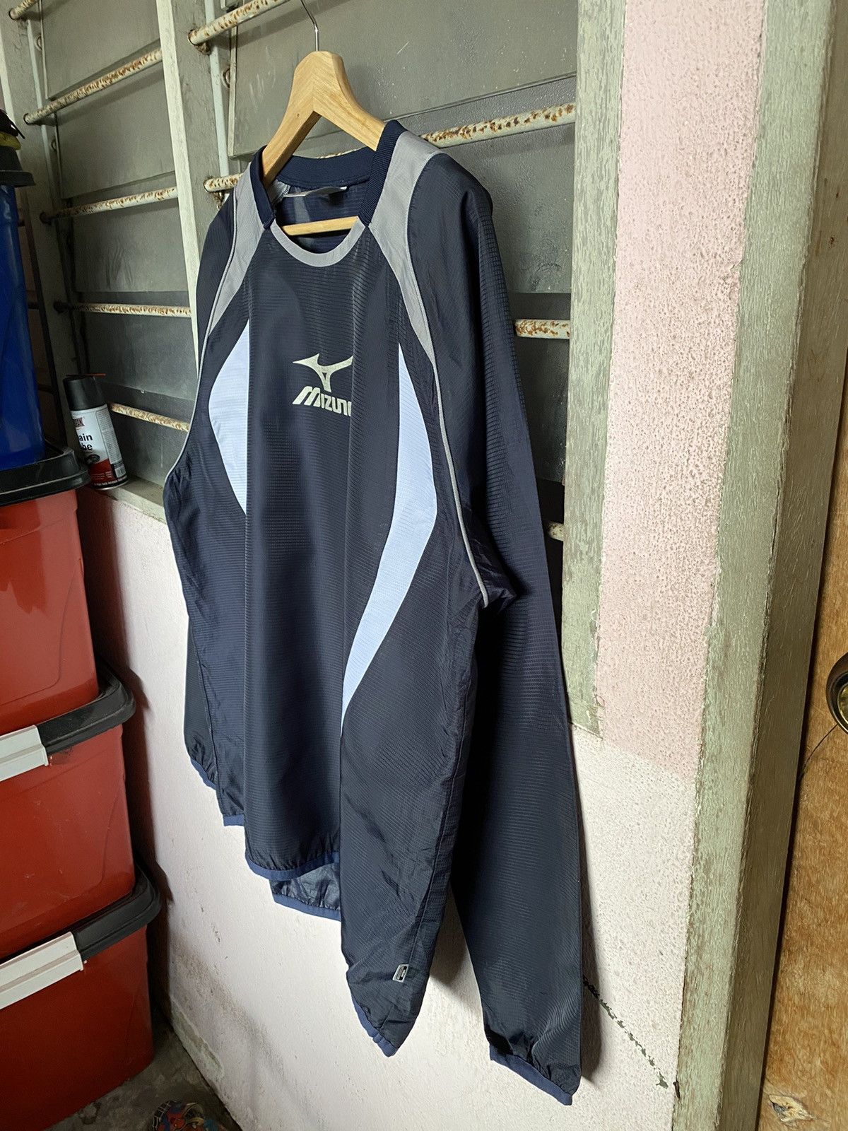 Mizuno Mizuno Center Logo Training Sweater Size US L / EU 52-54 / 3 - 4 Thumbnail