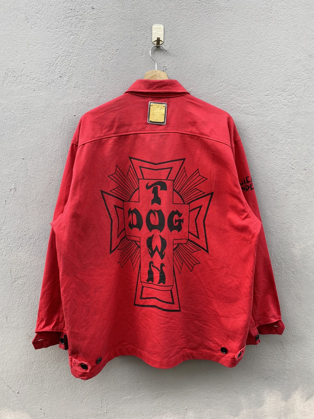 Band Tees × Dogtown × Vintage 💥RARE💥90s DOGTOWN x SUICIDAL TENDENCIES Cross Skate Jacket Size US XL / EU 56 / 4 - 2 Thumbnail