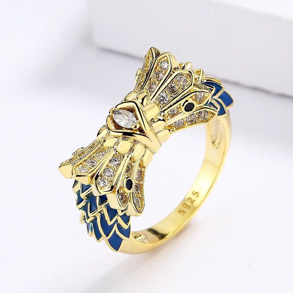 Jewelry Creative Handmade Owl Ring Size ONE SIZE - 2 Thumbnail