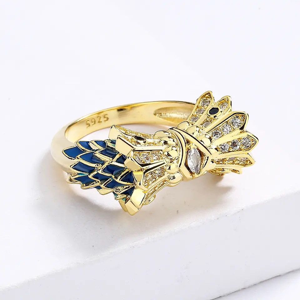 Jewelry Creative Handmade Owl Ring Size ONE SIZE - 5 Thumbnail