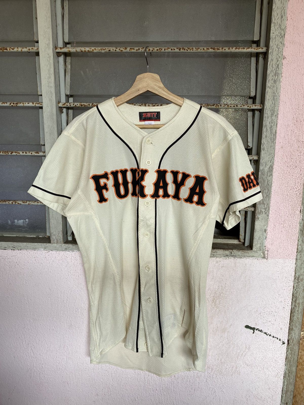 Japanese Brand × MLB Japanese Baseball Vintage Fukaya Embroidery Spellout Size US L / EU 52-54 / 3 - 5 Thumbnail