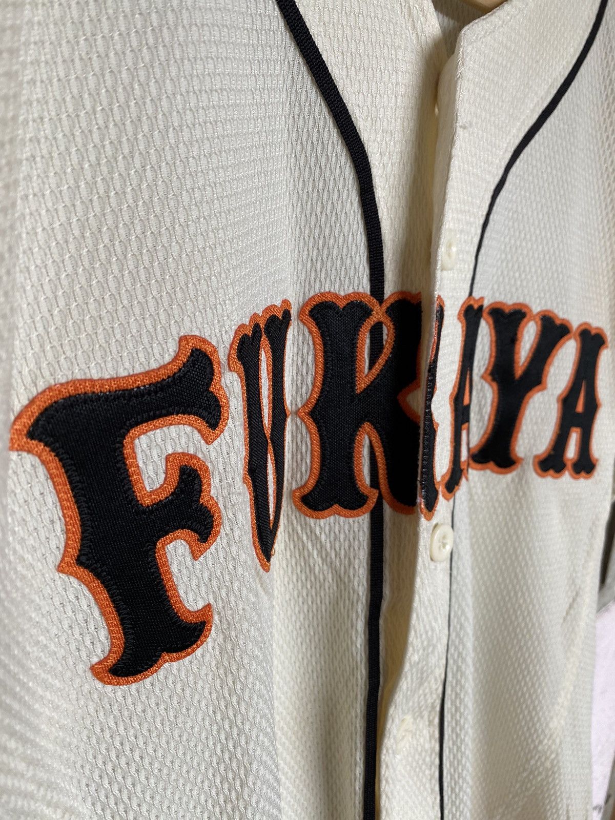 Japanese Brand × MLB Japanese Baseball Vintage Fukaya Embroidery Spellout Size US L / EU 52-54 / 3 - 7 Thumbnail