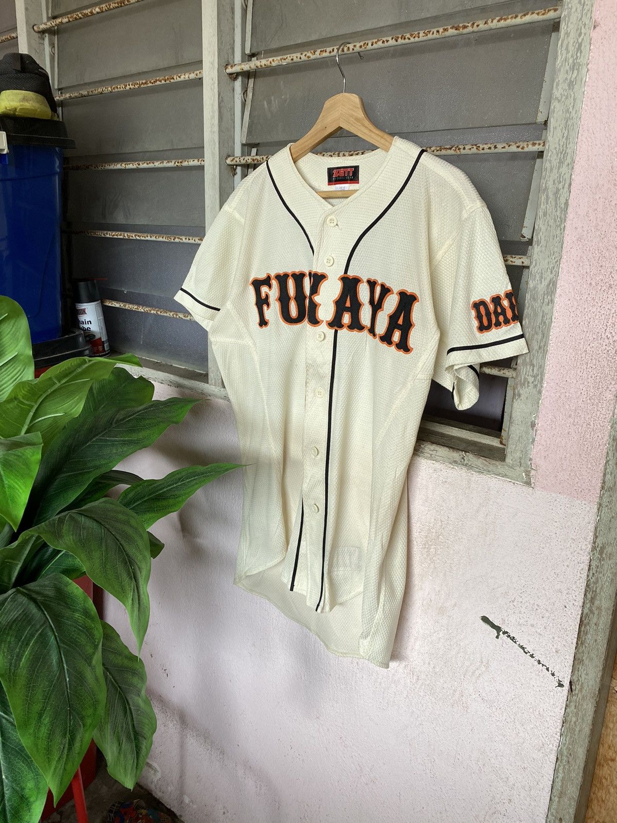 Japanese Brand × MLB Japanese Baseball Vintage Fukaya Embroidery Spellout Size US L / EU 52-54 / 3 - 1 Thumbnail