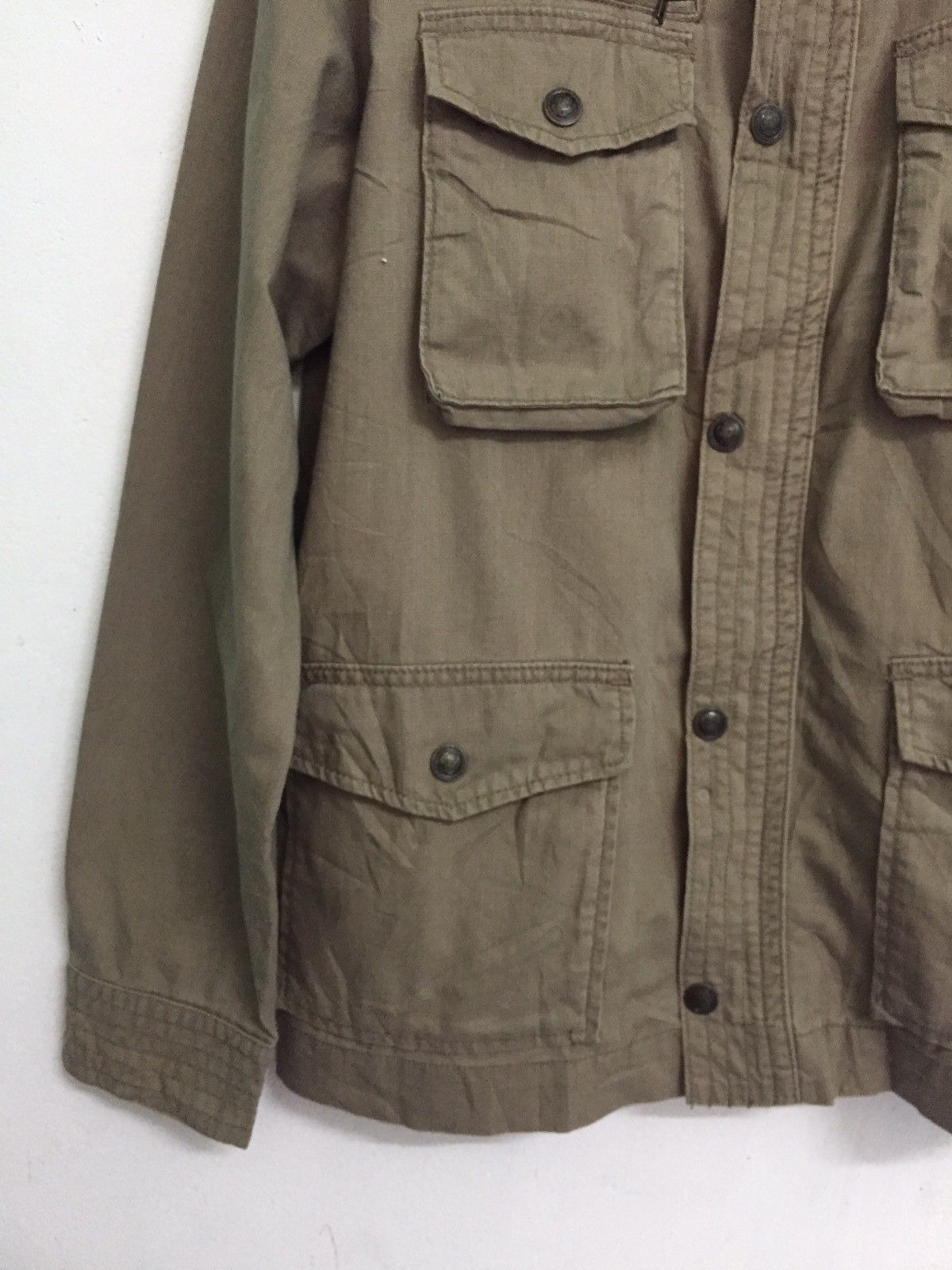 Japanese Brand Multi Pockets Outdoor Utility Cargo Style Jacket Size US L / EU 52-54 / 3 - 6 Thumbnail